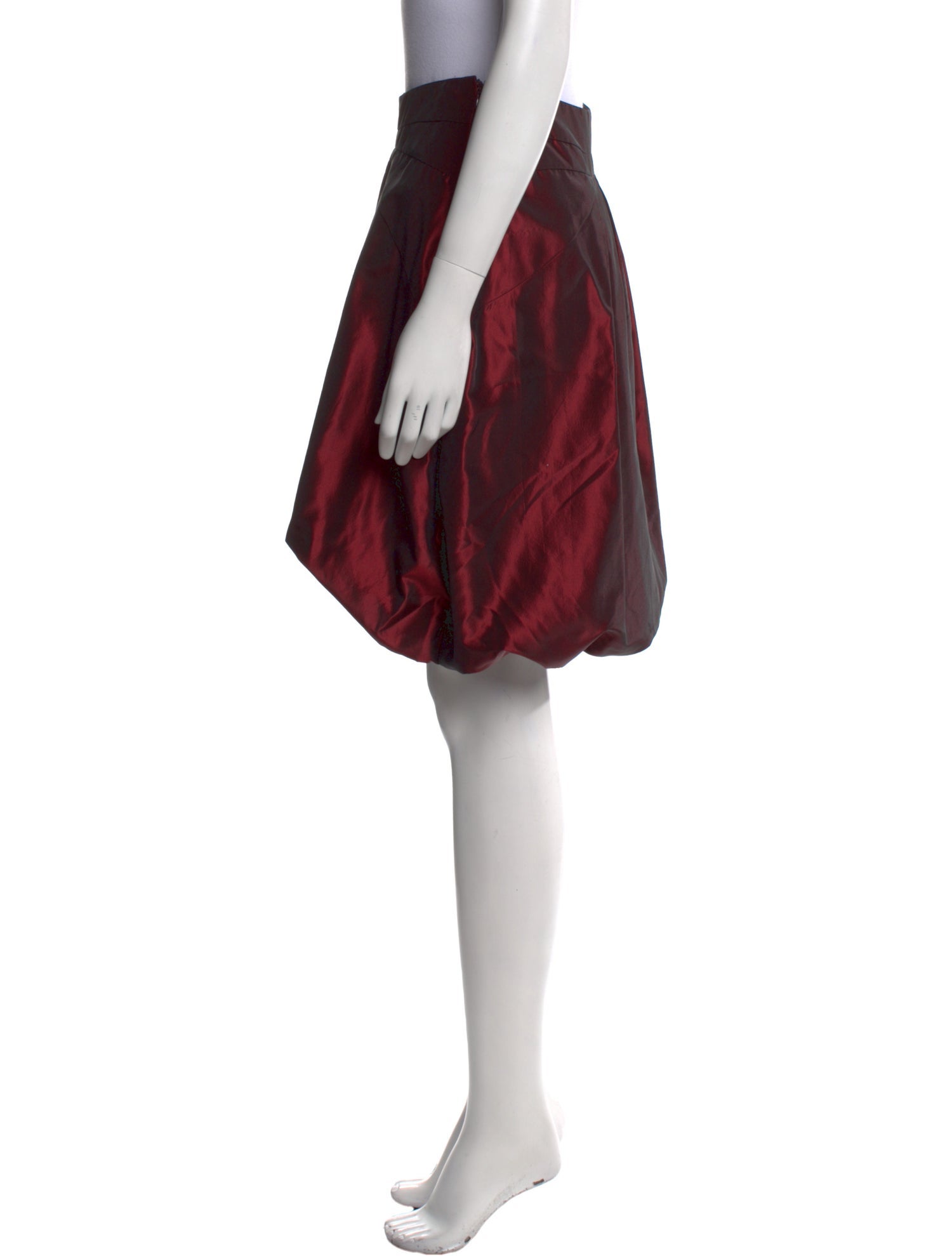 Carlos Miele Silk Knee-Length Skirt