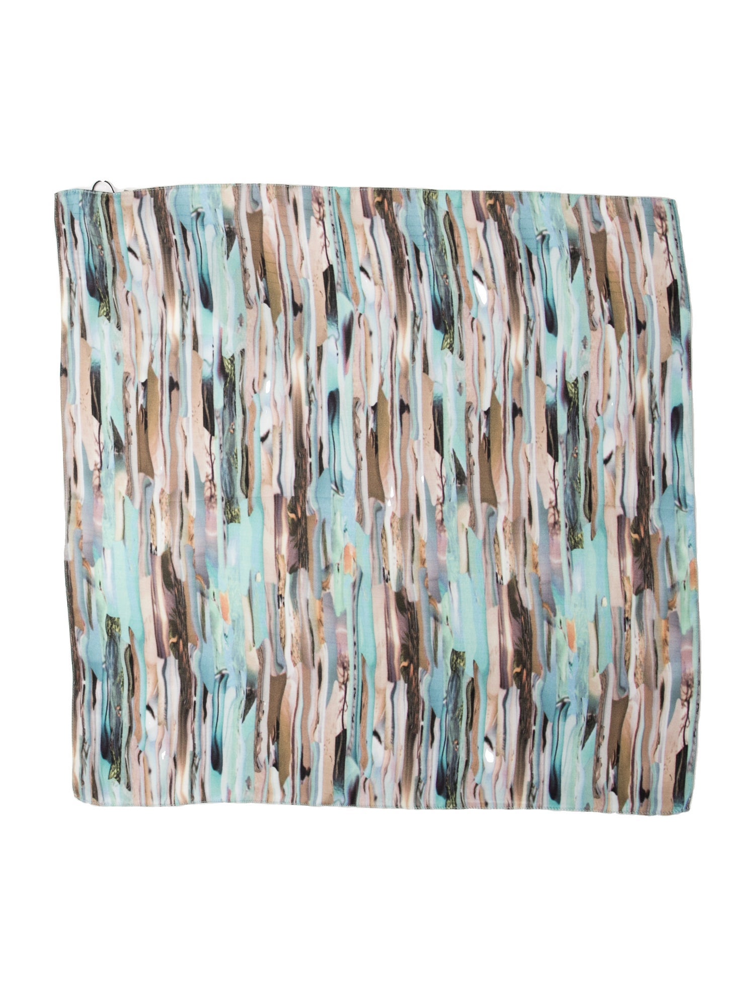 Carlos Miele Silk Printed Scarf w/ Tags