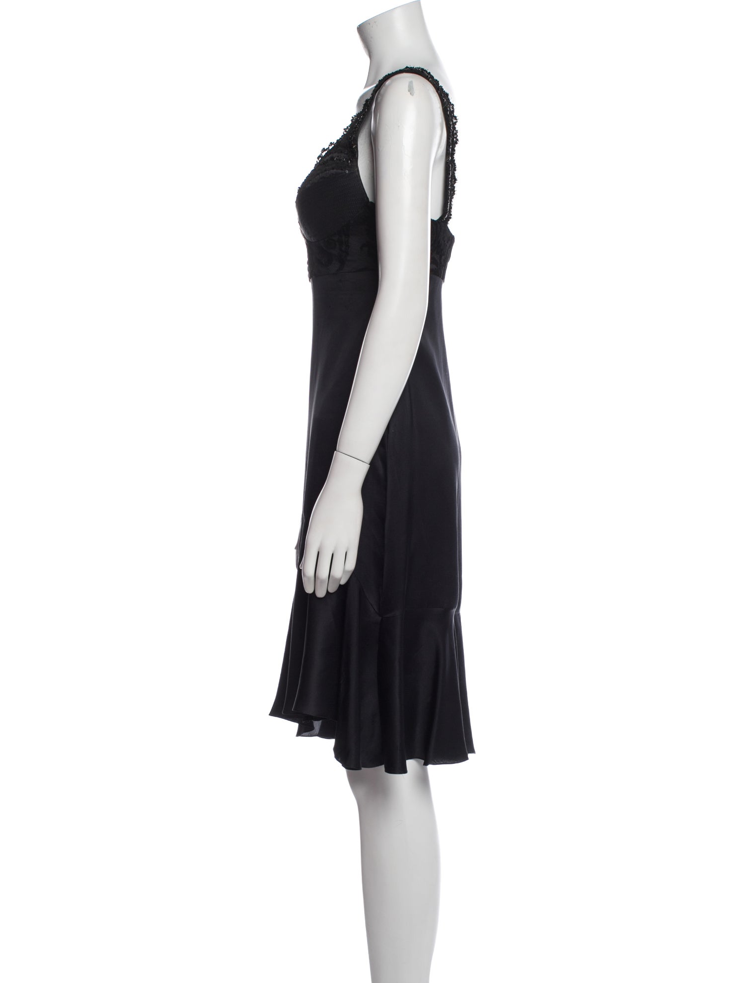 Carlos Miele Silk Knee-Length Dress