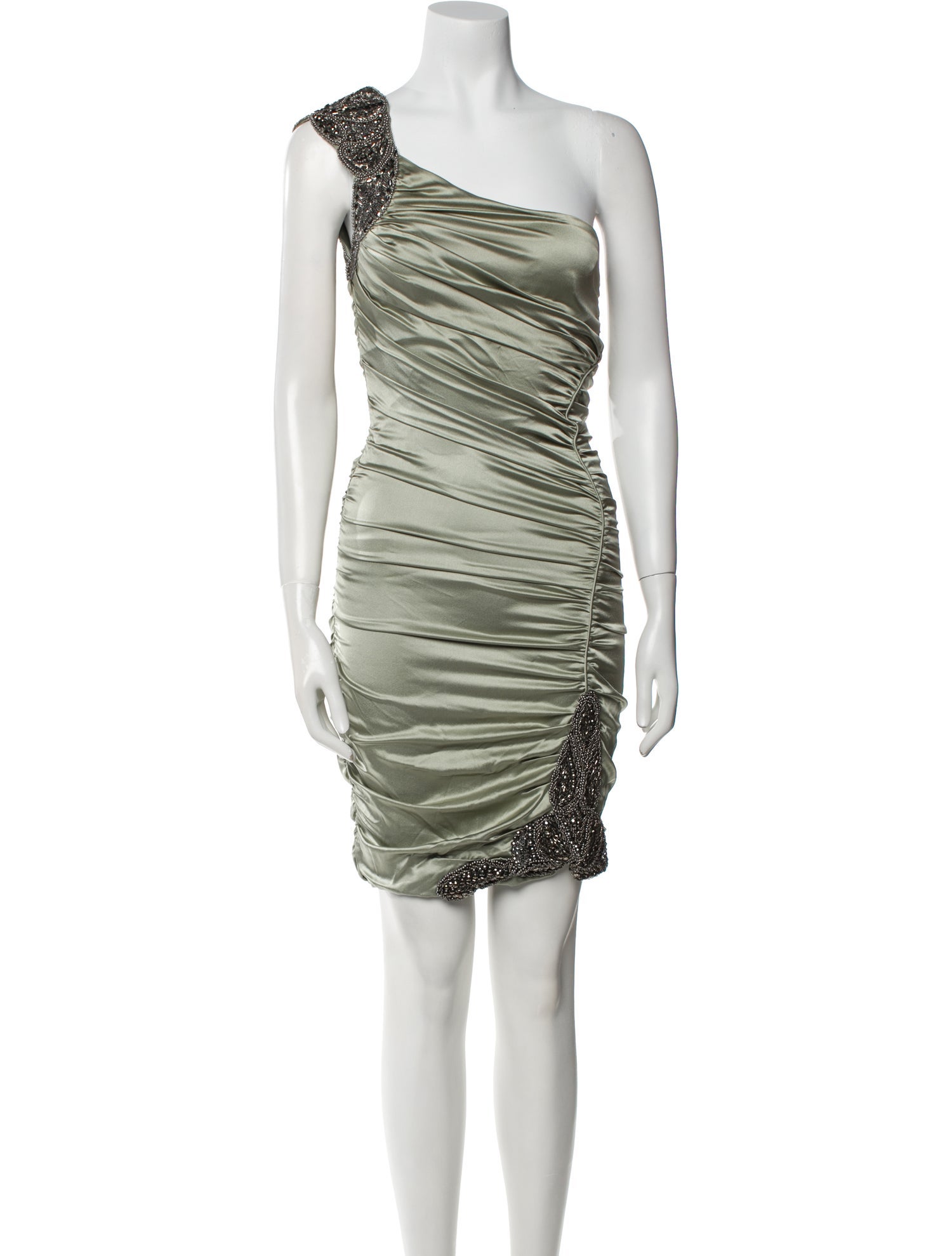 Carlos Miele One-Shoulder Mini Dress