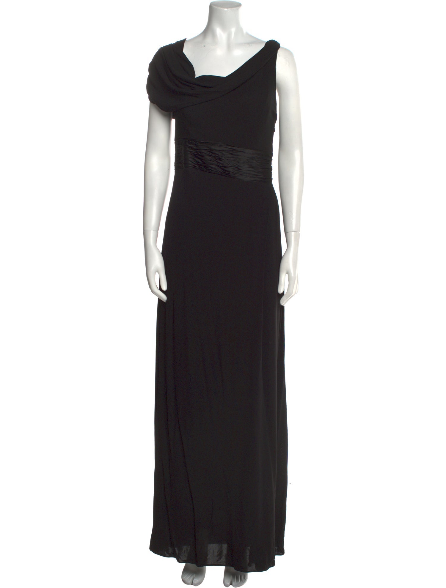 Carlos Miele Cowl Neck Long Dress