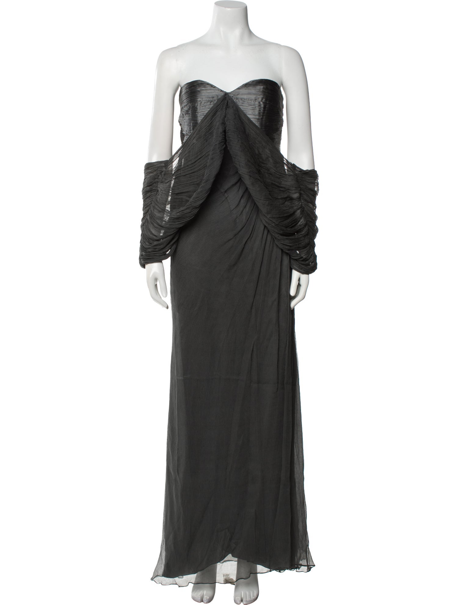 Carlos Miele Silk Long Dress