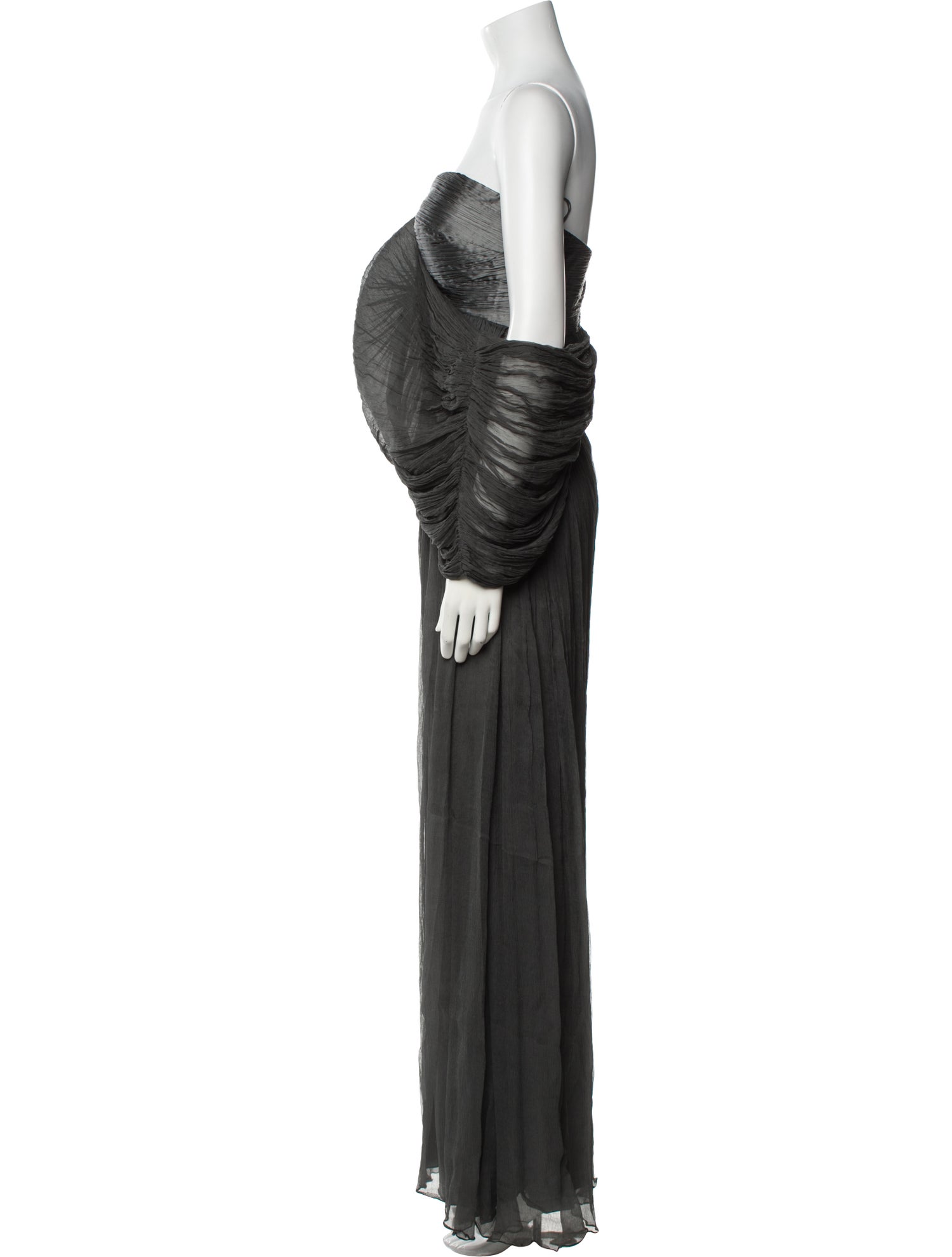 Carlos Miele Silk Long Dress