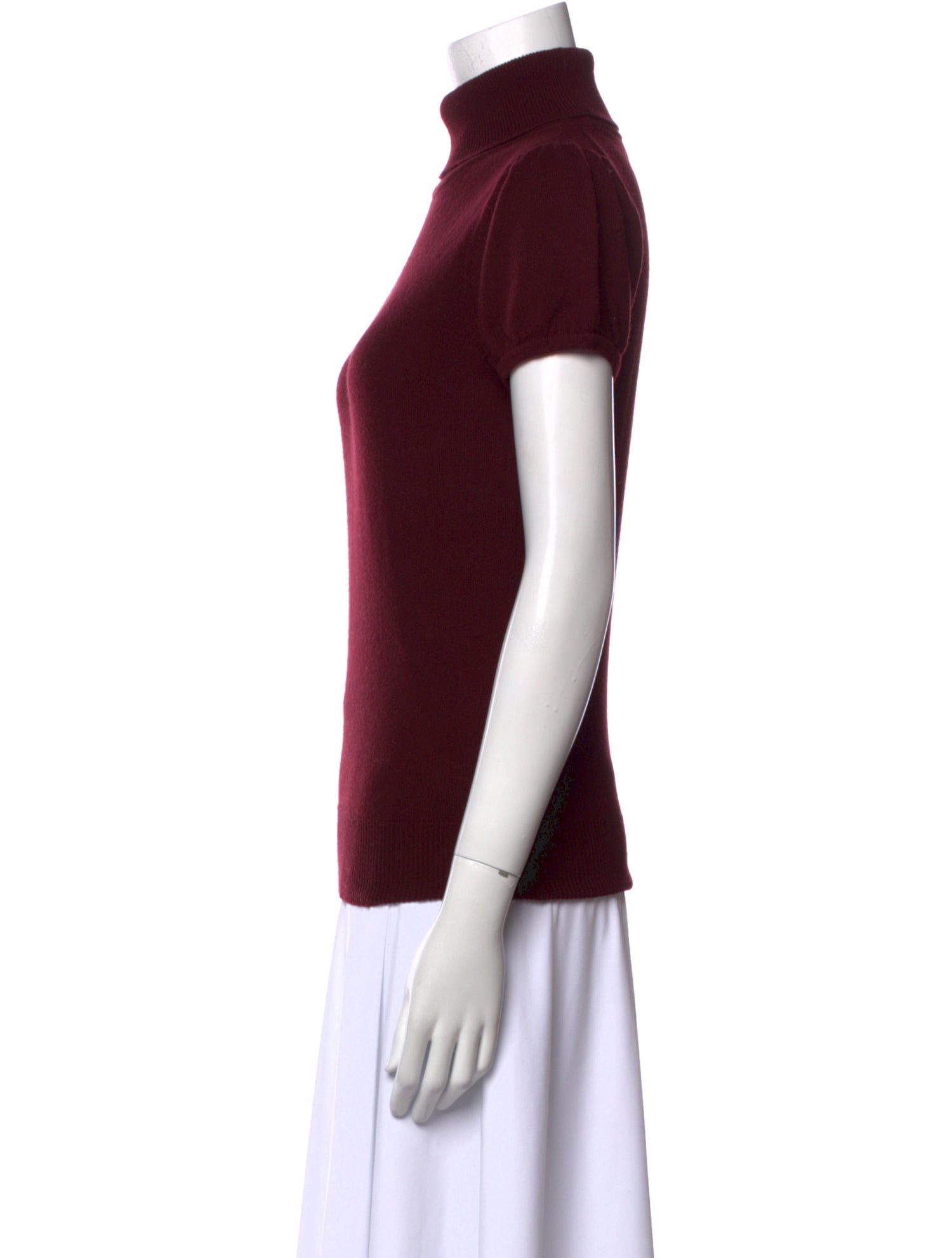 Carlos Miele Cashmere Turtleneck Top