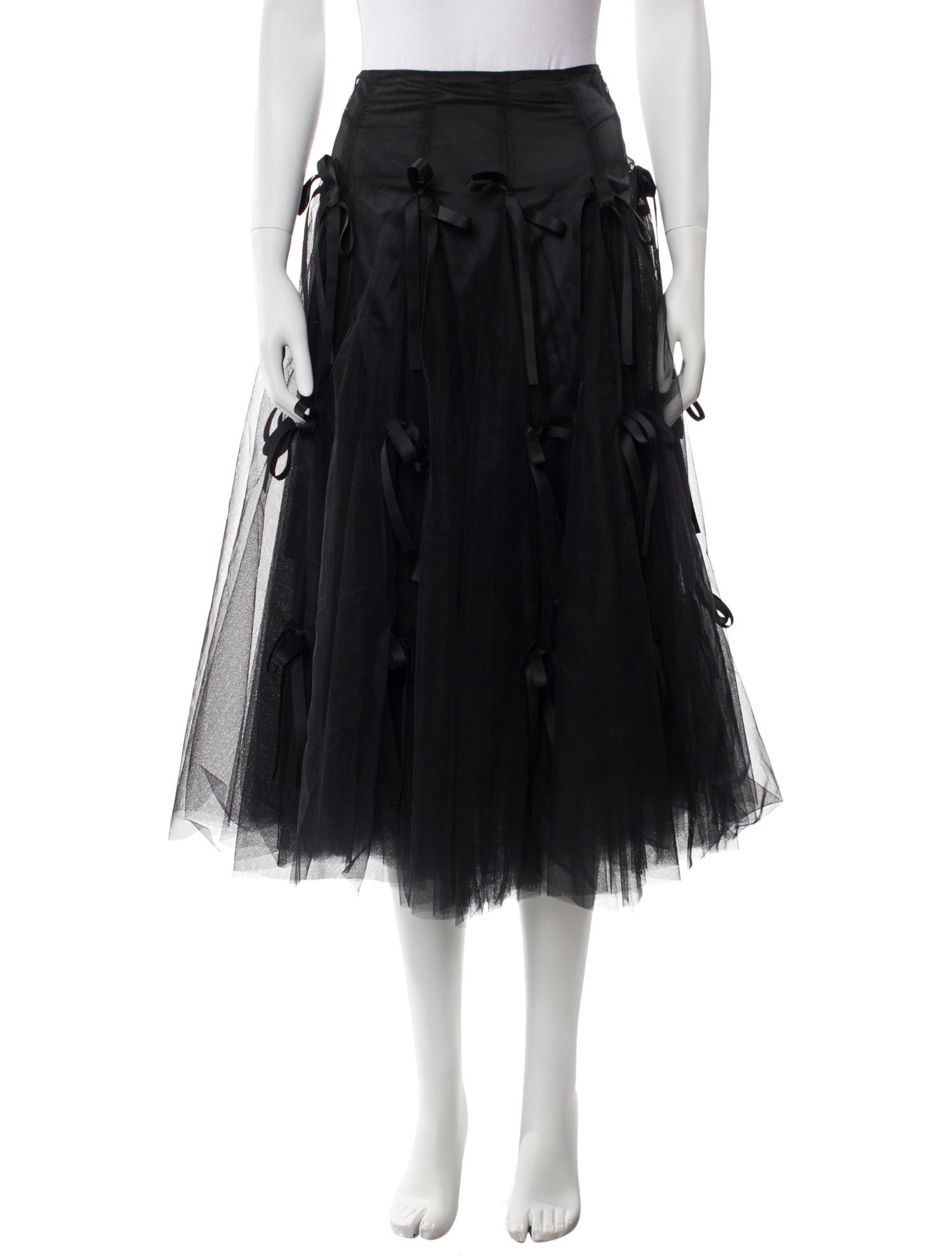 Caroline Hu Midi Length Skirt