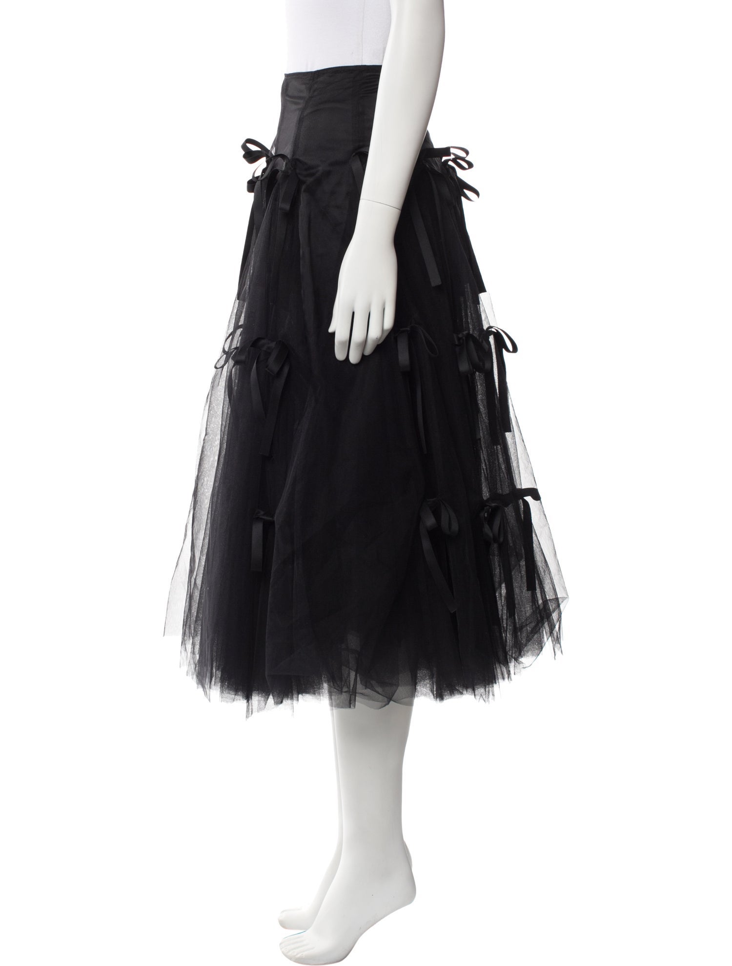 Caroline Hu Midi Length Skirt