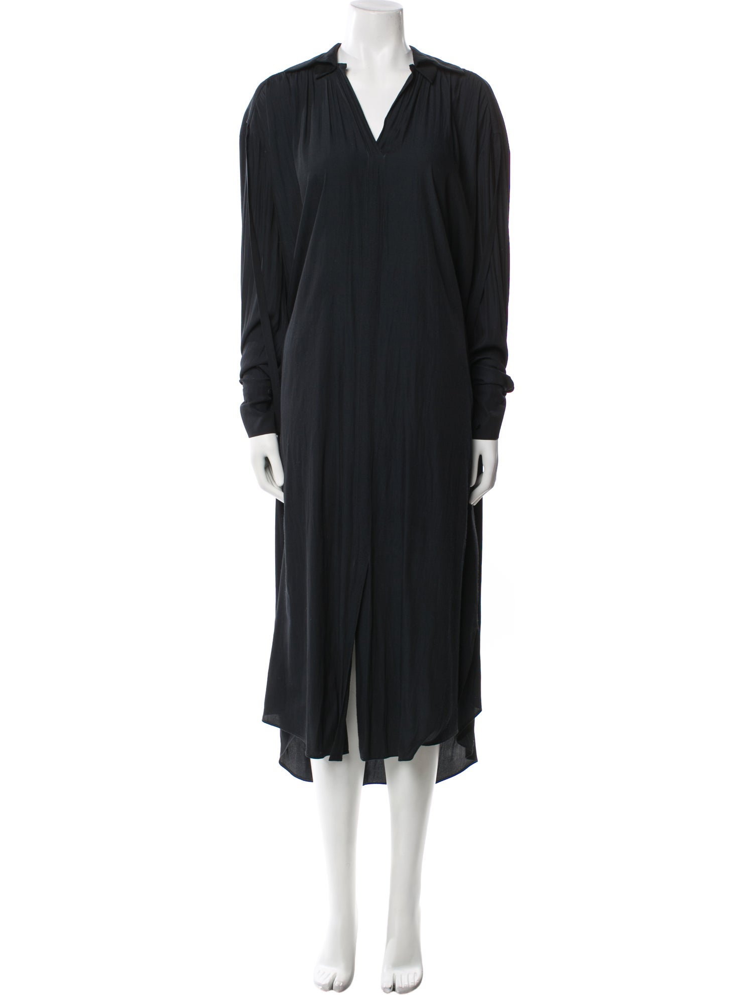 Carl Kapp V-Neck Midi Length Dress