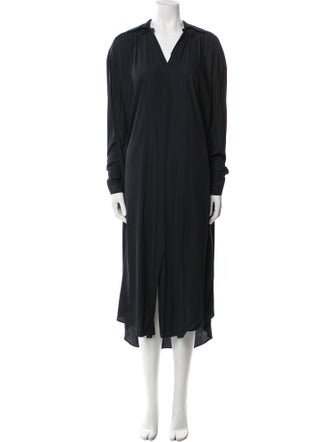 Carl Kapp V-Neck Midi Length Dress