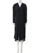 Carl Kapp V-Neck Midi Length Dress