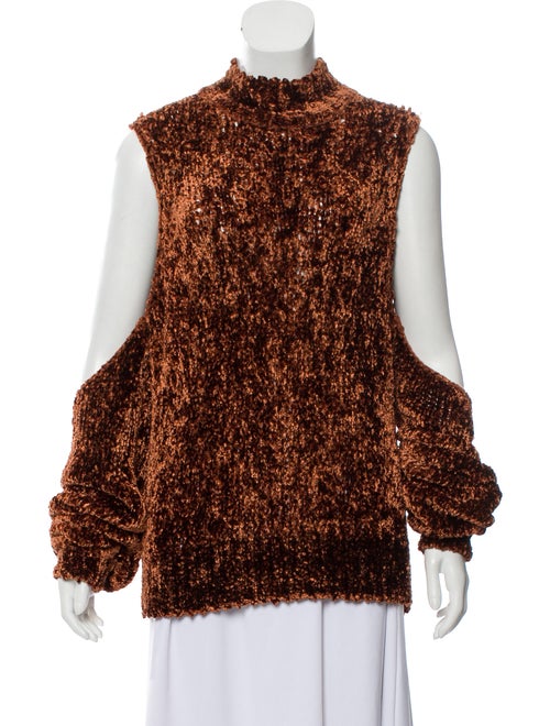 Caroline Constas Chenille Knit Top
