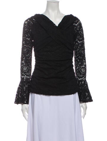 Caroline Constas Tops Long Sleeve Top XXS