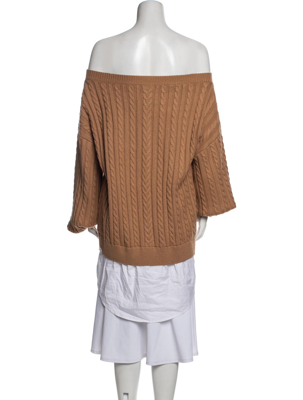 Caroline Constas Off-The-Shoulder Sweater - image 3