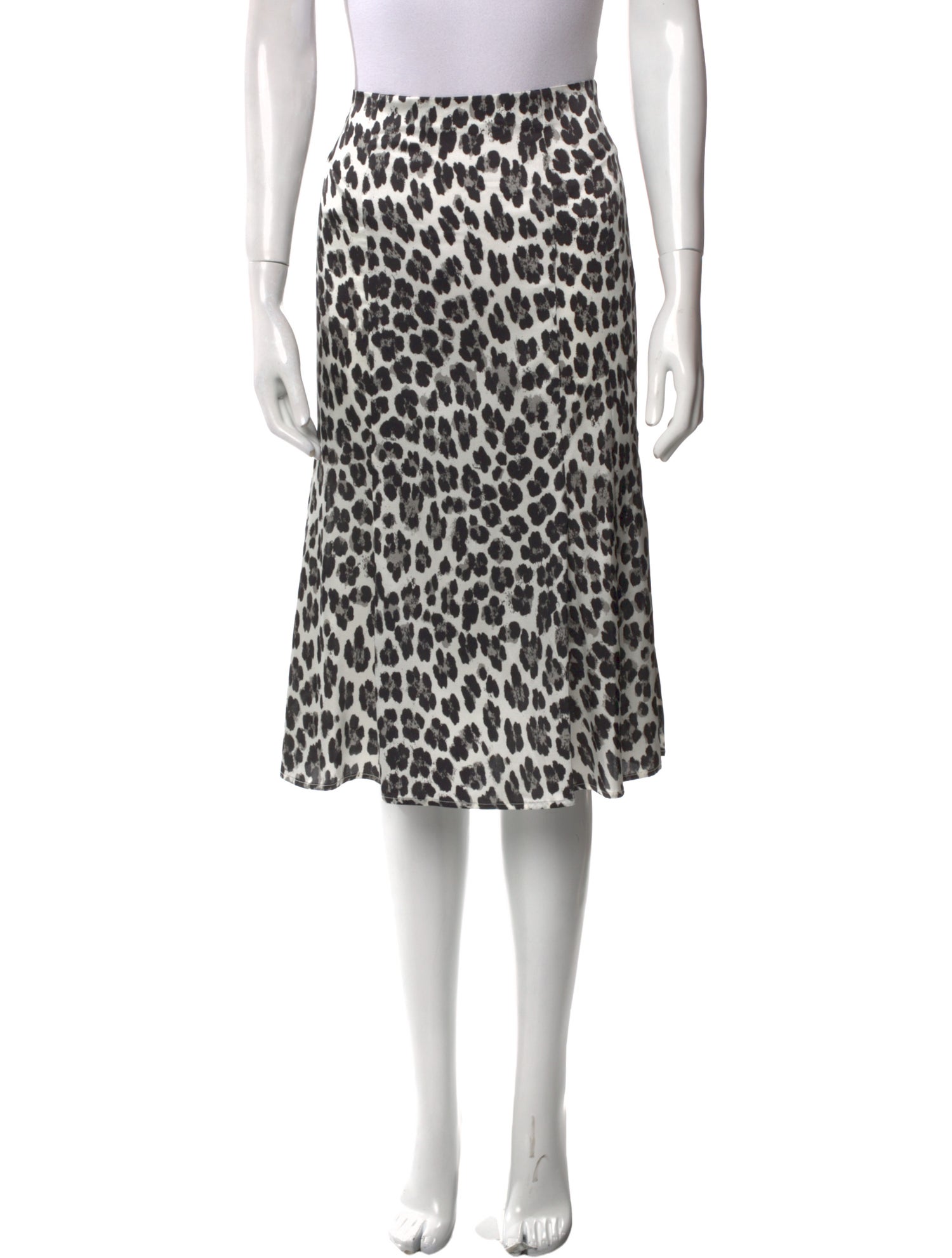 Caroline Constas Silk Knee-Length Skirt