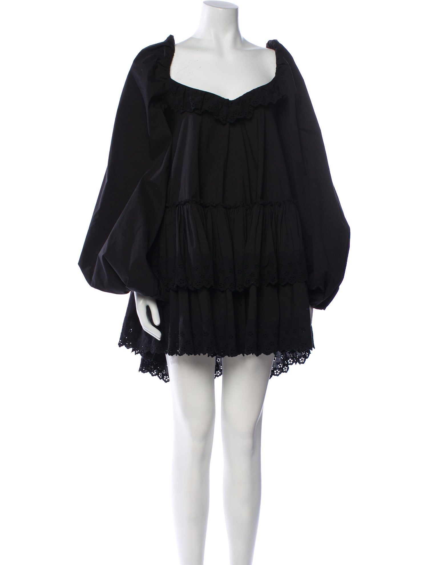 Caroline Constas V-Neck Mini Dress