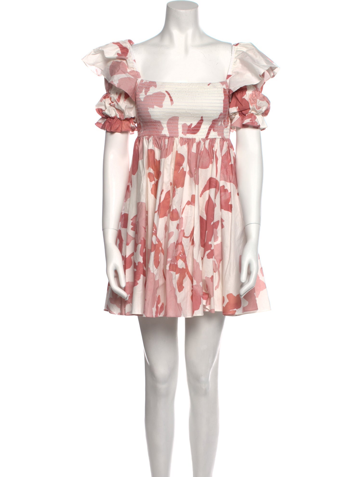 Caroline Constas Printed Mini Dress w/ Tags