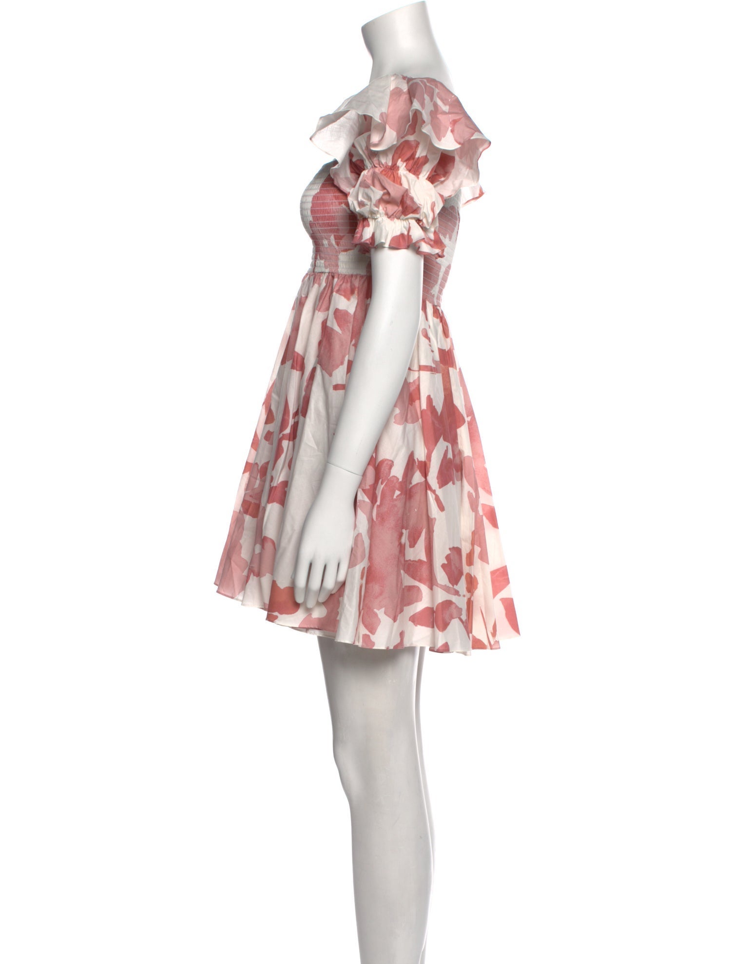 Caroline Constas Printed Mini Dress w/ Tags