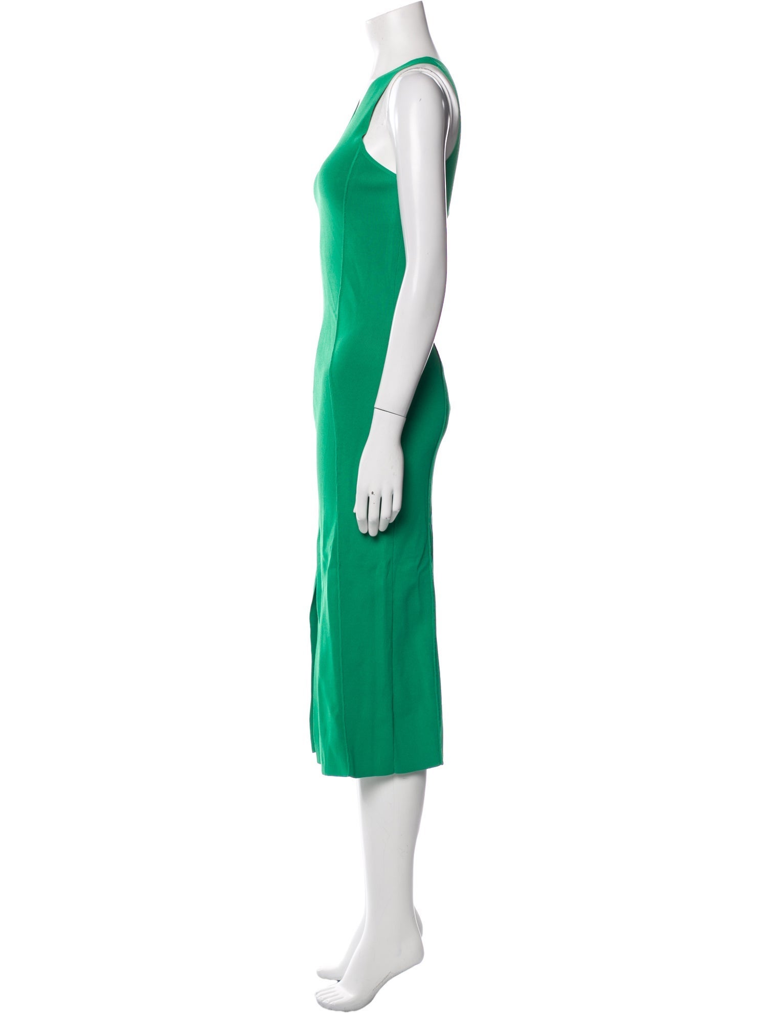 Caroline Constas V-Neck Midi Length Dress w/ Tags