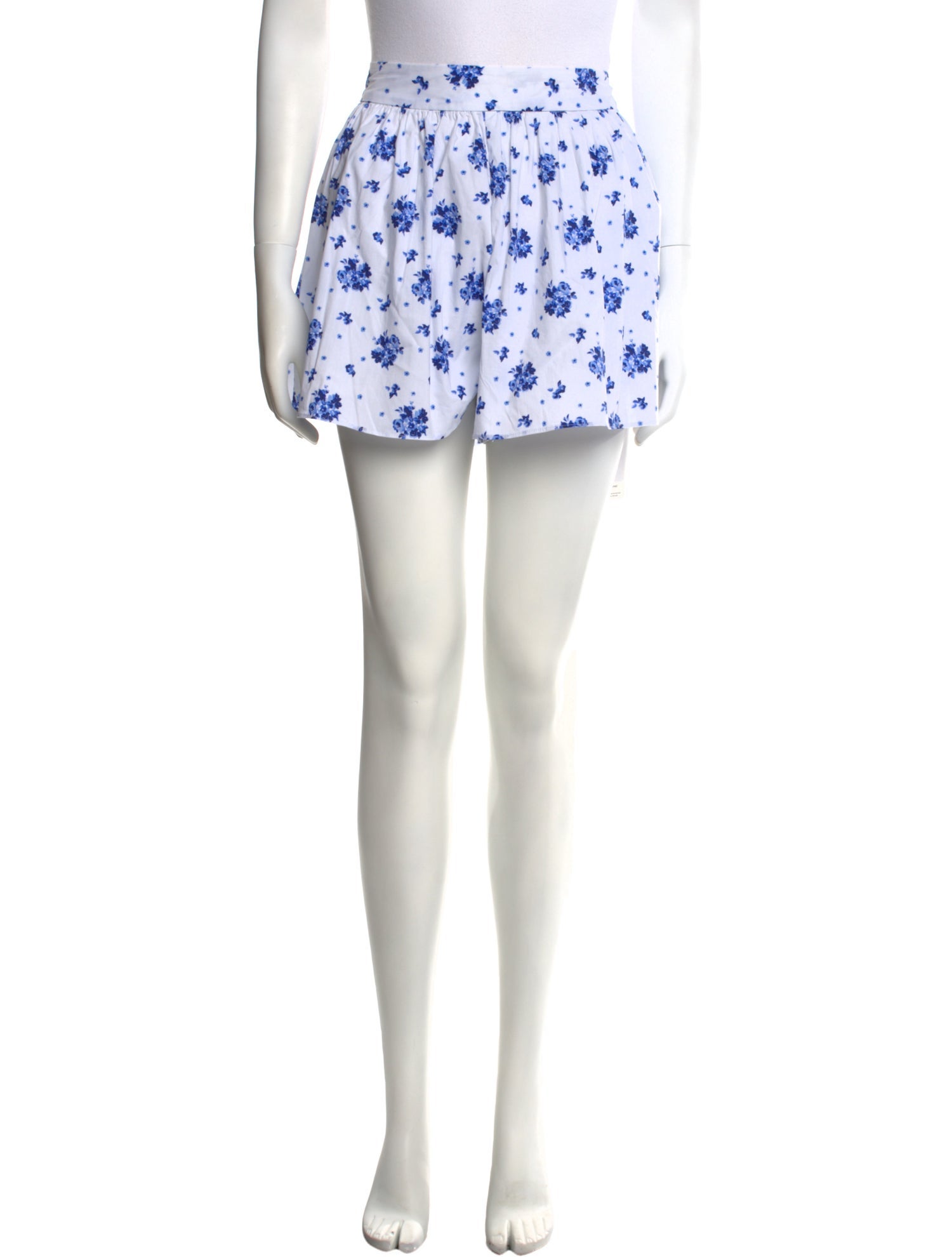 Caroline Constas Floral Print Mini Shorts w/ Tags