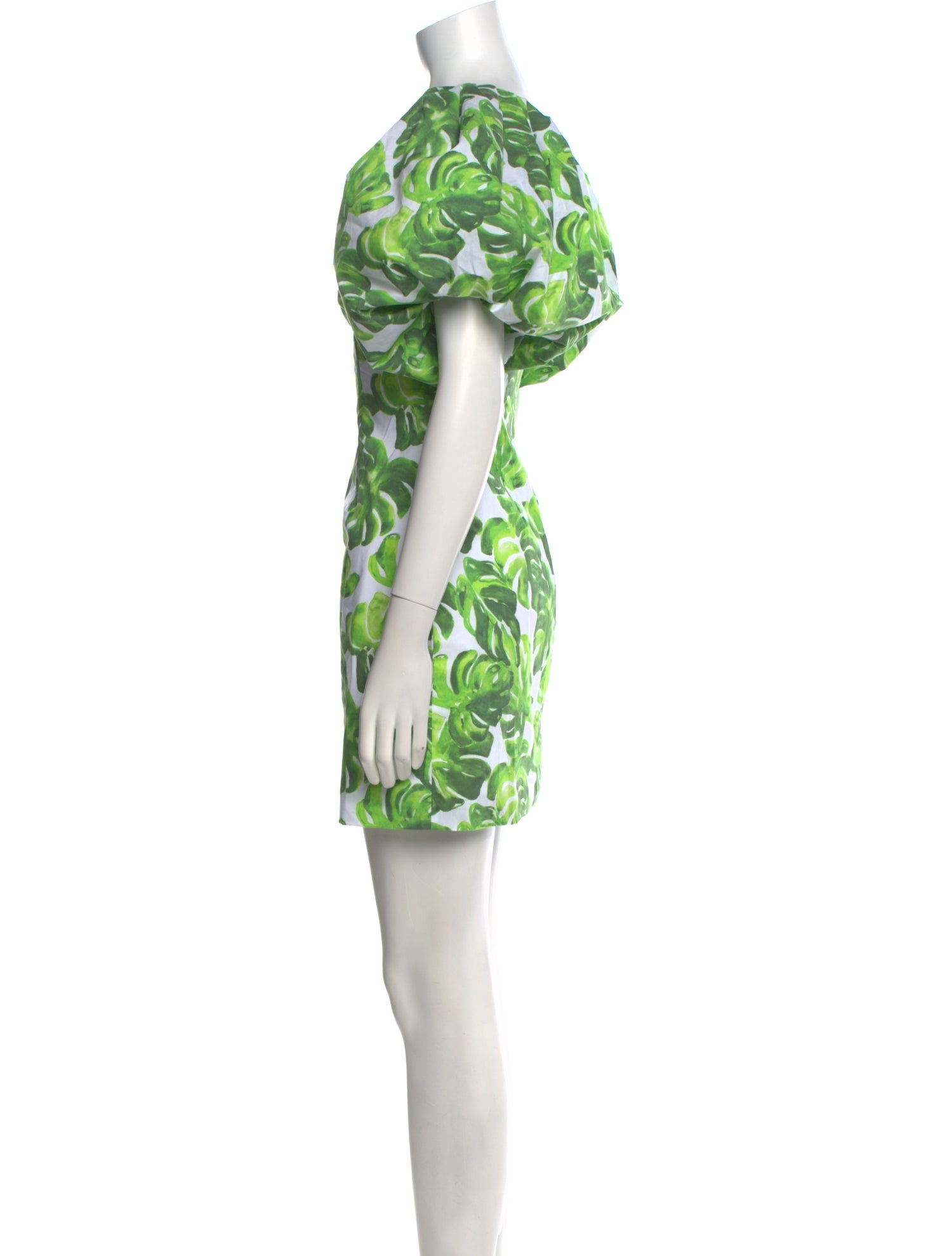 Caroline Constas Printed Mini Dress w/ Tags