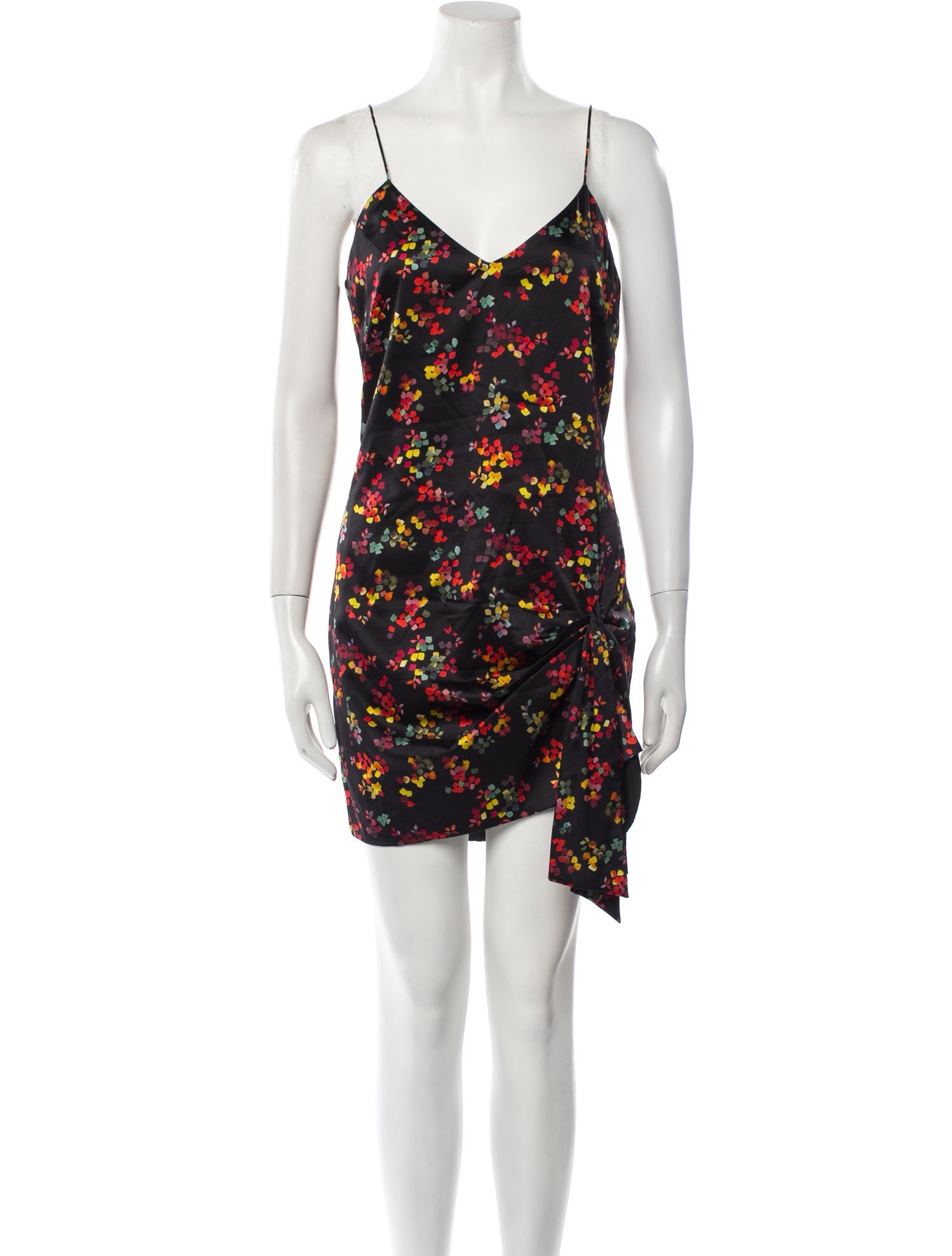 Caroline Constas Silk Mini Dress