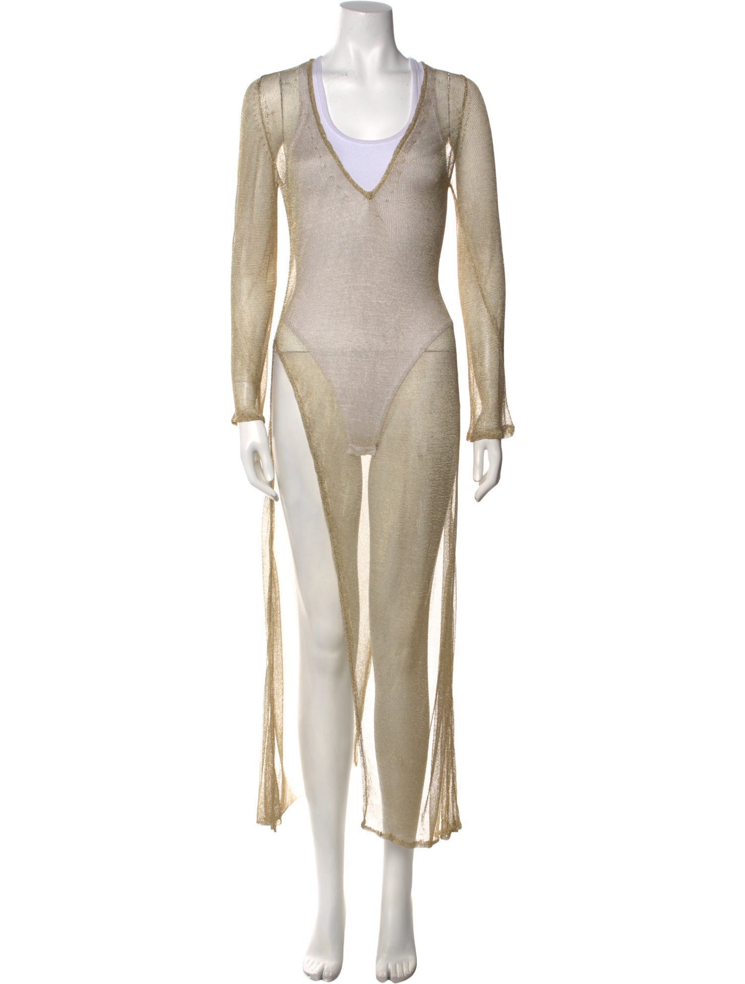 Caroline Constas Cowl Neck Long Sleeve Tunic