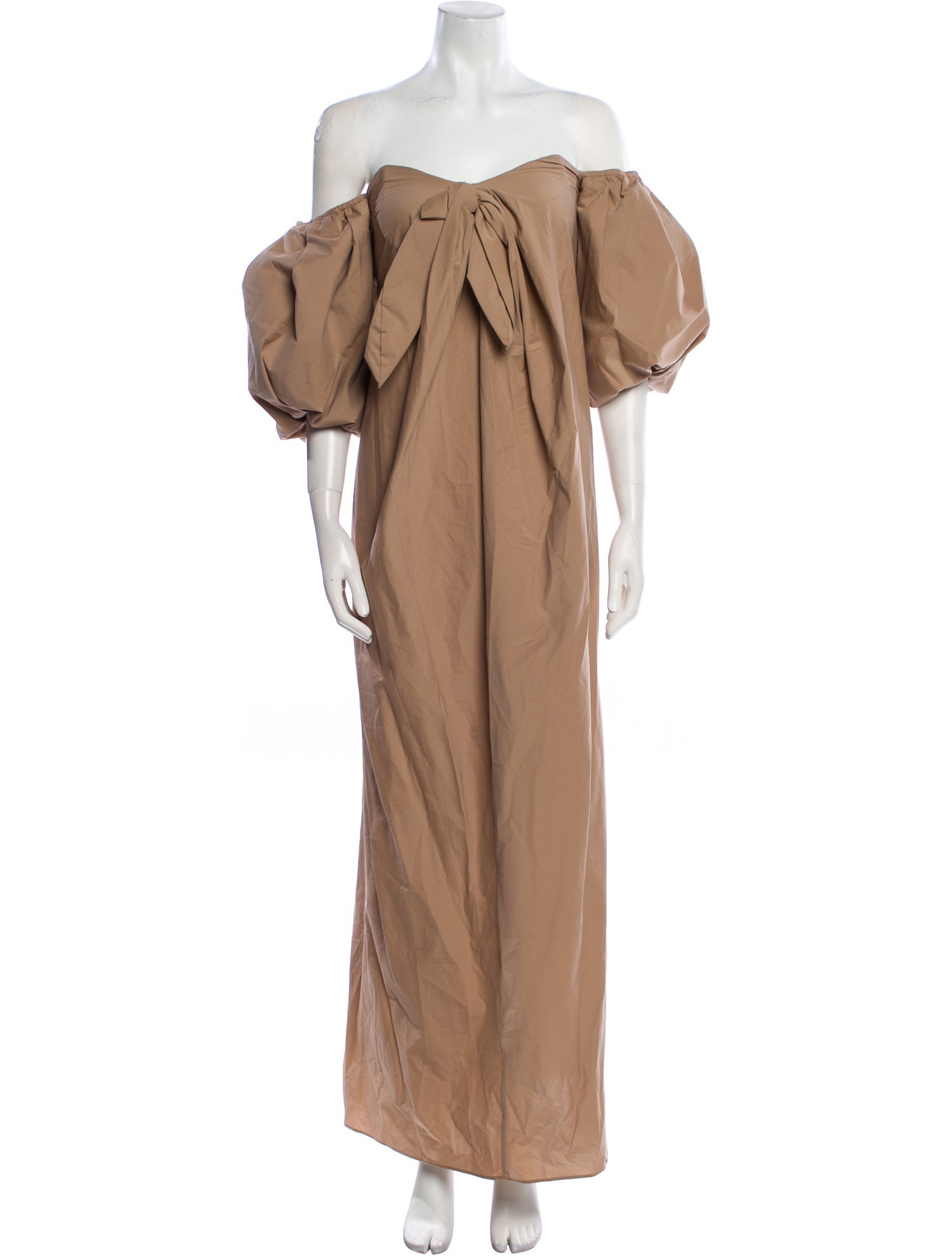 Caroline Constas Off-The-Shoulder Long Dress w/ Tags