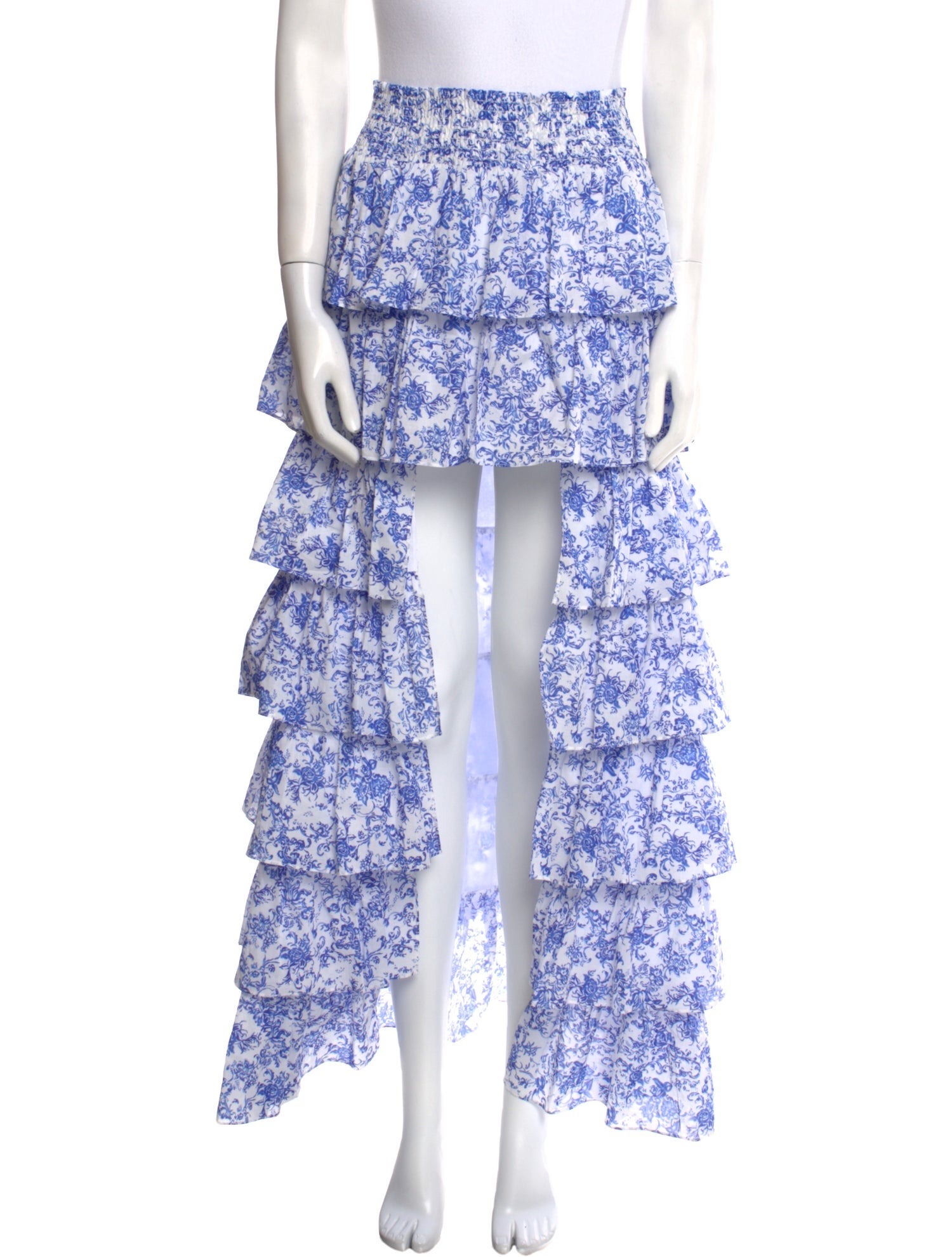 Caroline Constas Floral Print Long Skirt w/ Tags