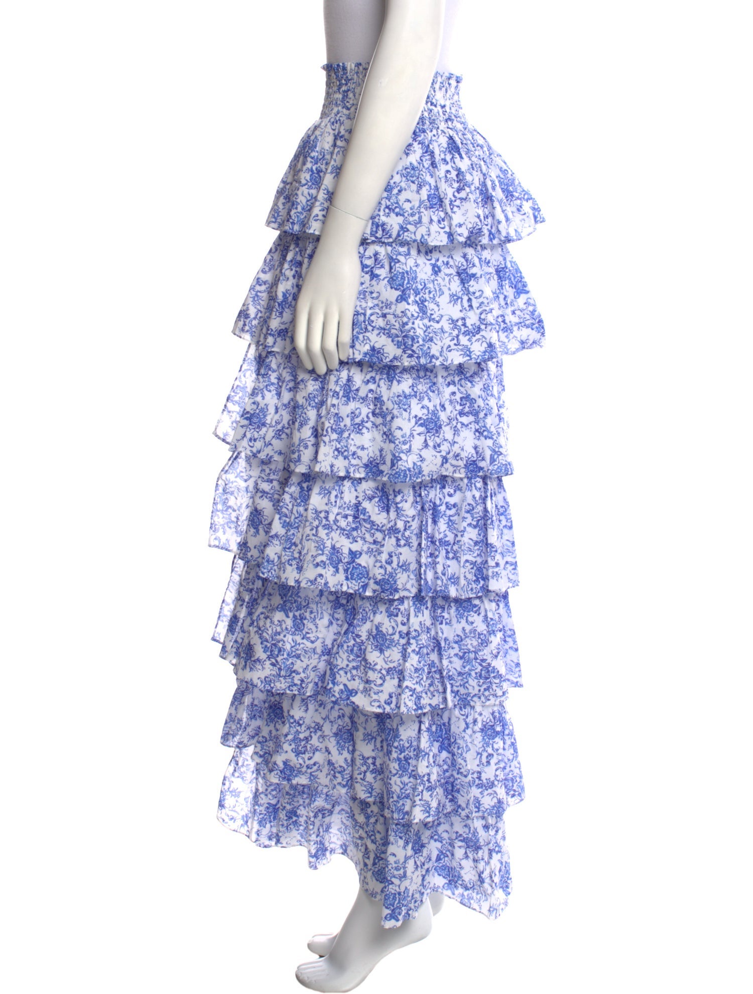 Caroline Constas Floral Print Long Skirt w/ Tags