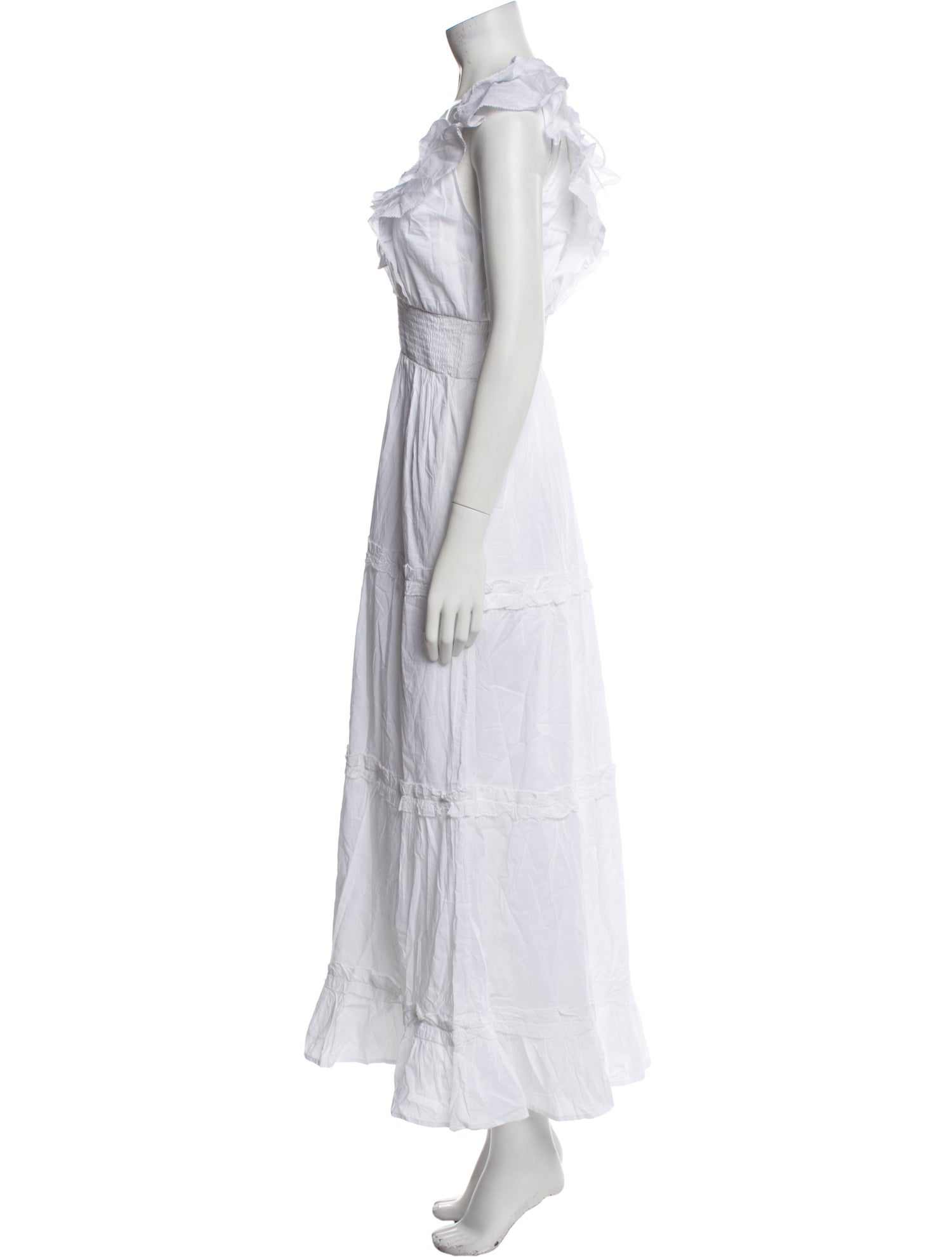 Caroline Constas V-Neck Long Dress