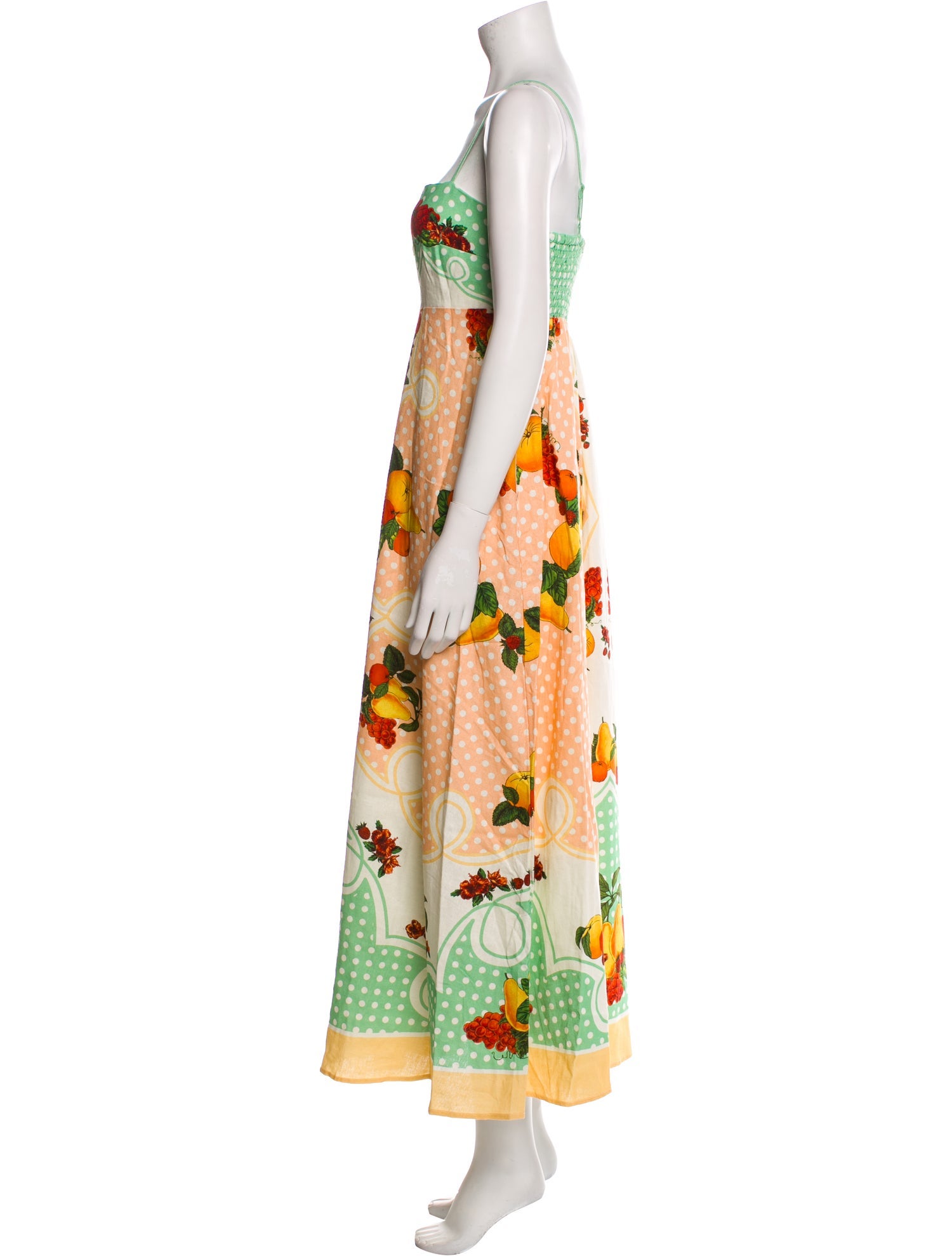 Caroline Constas Printed Long Dress w/ Tags