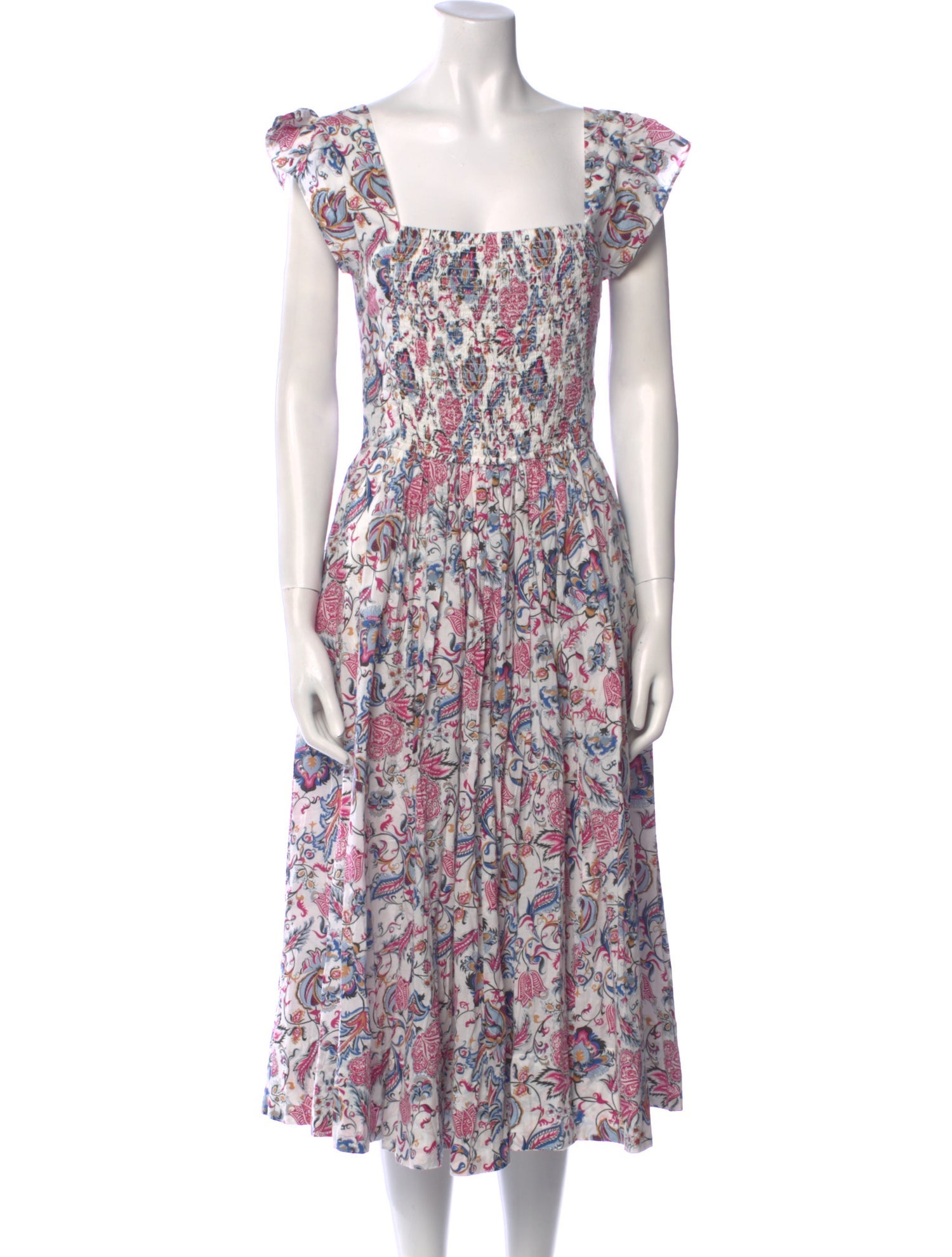 Caroline Constas Floral Print Long Dress w/ Tags