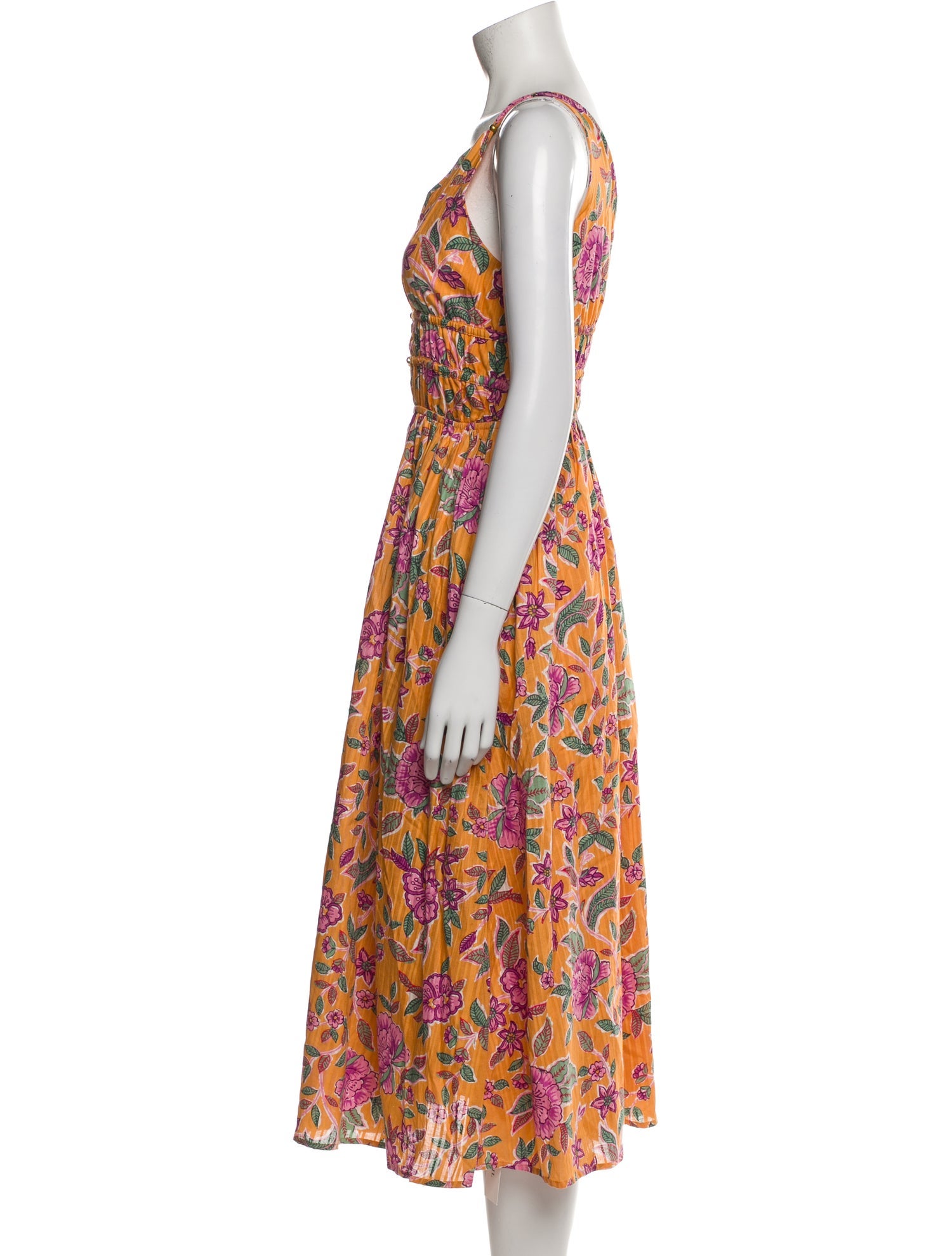 Caroline Constas Floral Print Long Dress w/ Tags