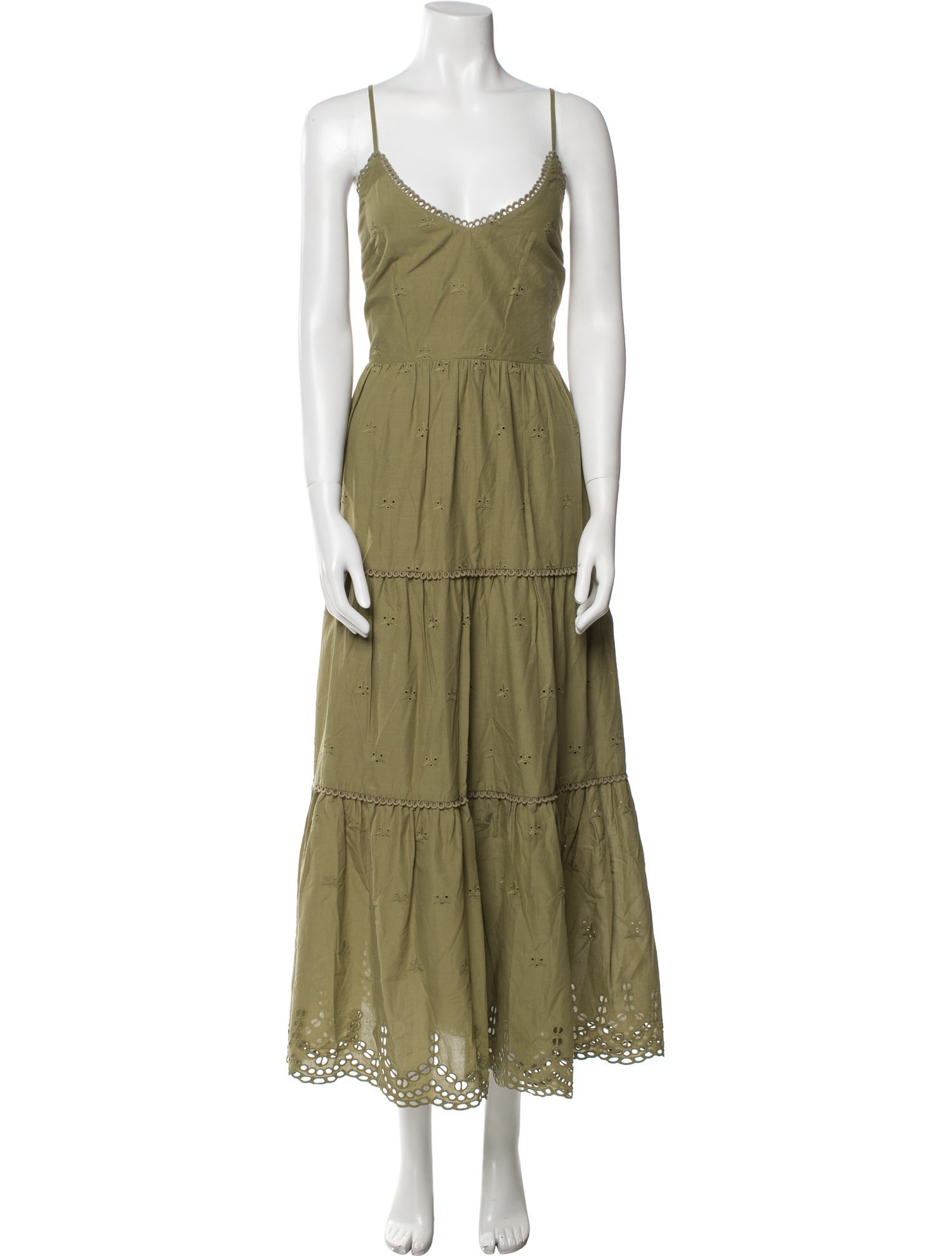 Caroline Constas V-Neck Long Dress