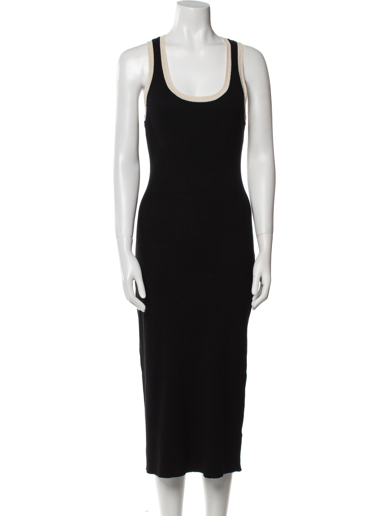 Caroline Constas Scoop Neck Midi Length Dress w/ Tags