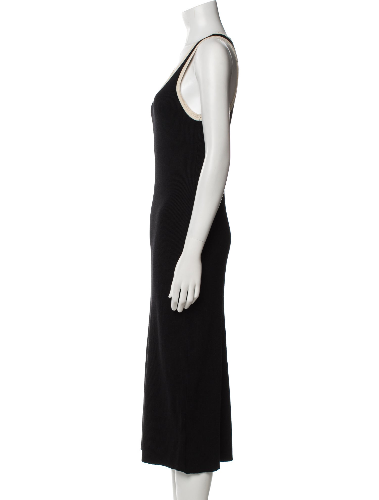 Caroline Constas Scoop Neck Midi Length Dress w/ Tags