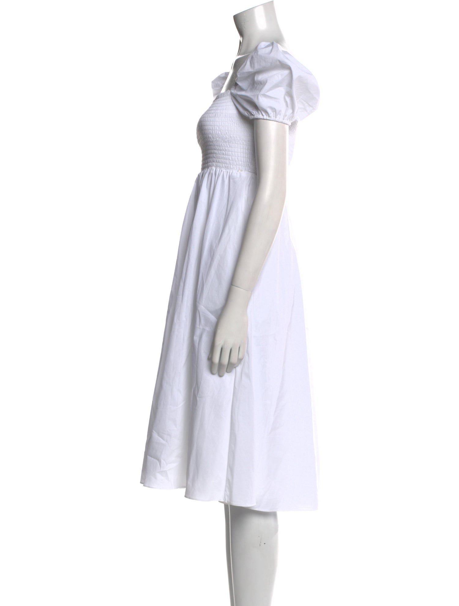 Caroline Constas Square Neckline Knee-Length Dress