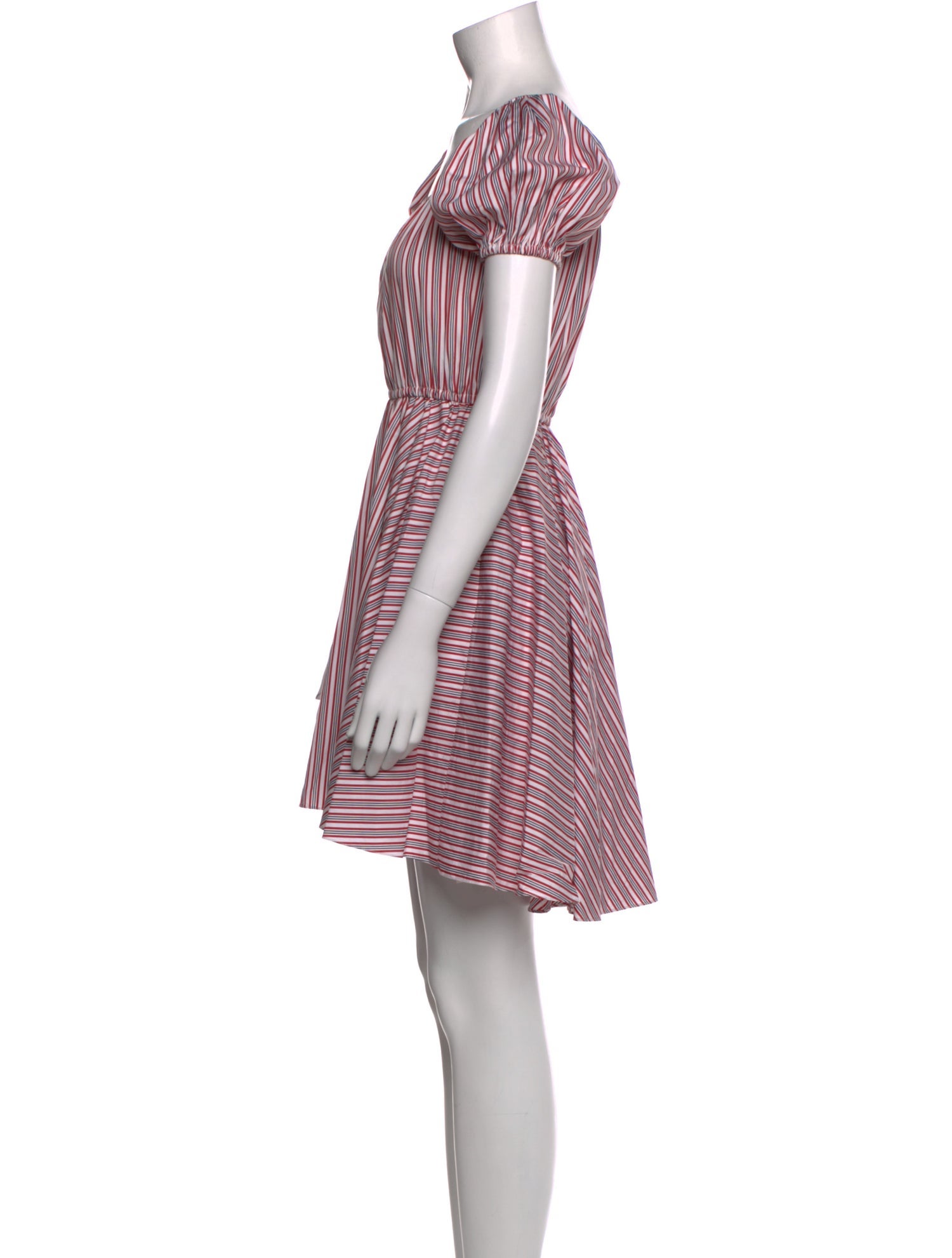 Caroline Constas Striped Mini Dress