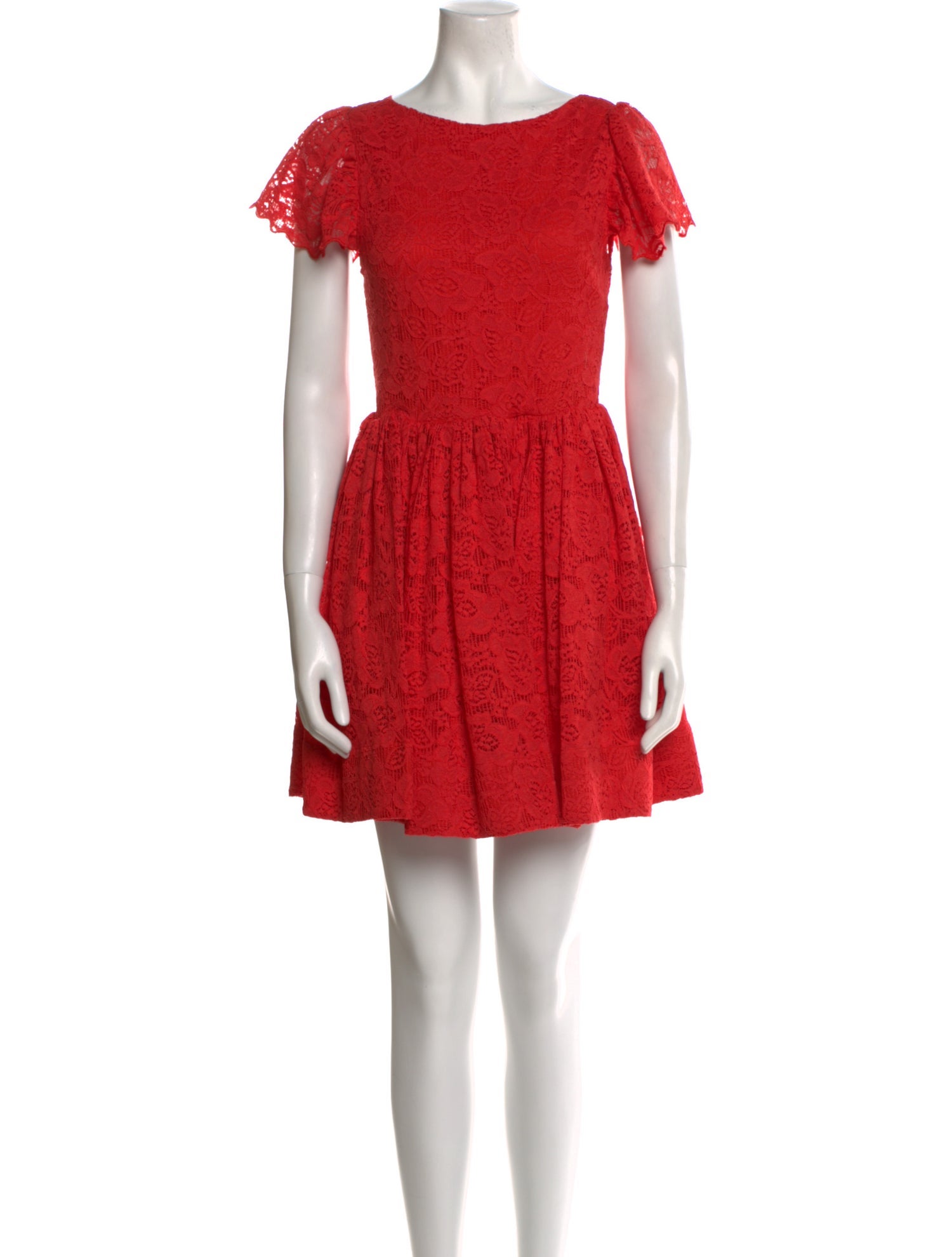 Caroline Constas Lace Pattern Mini Dress w/ Tags