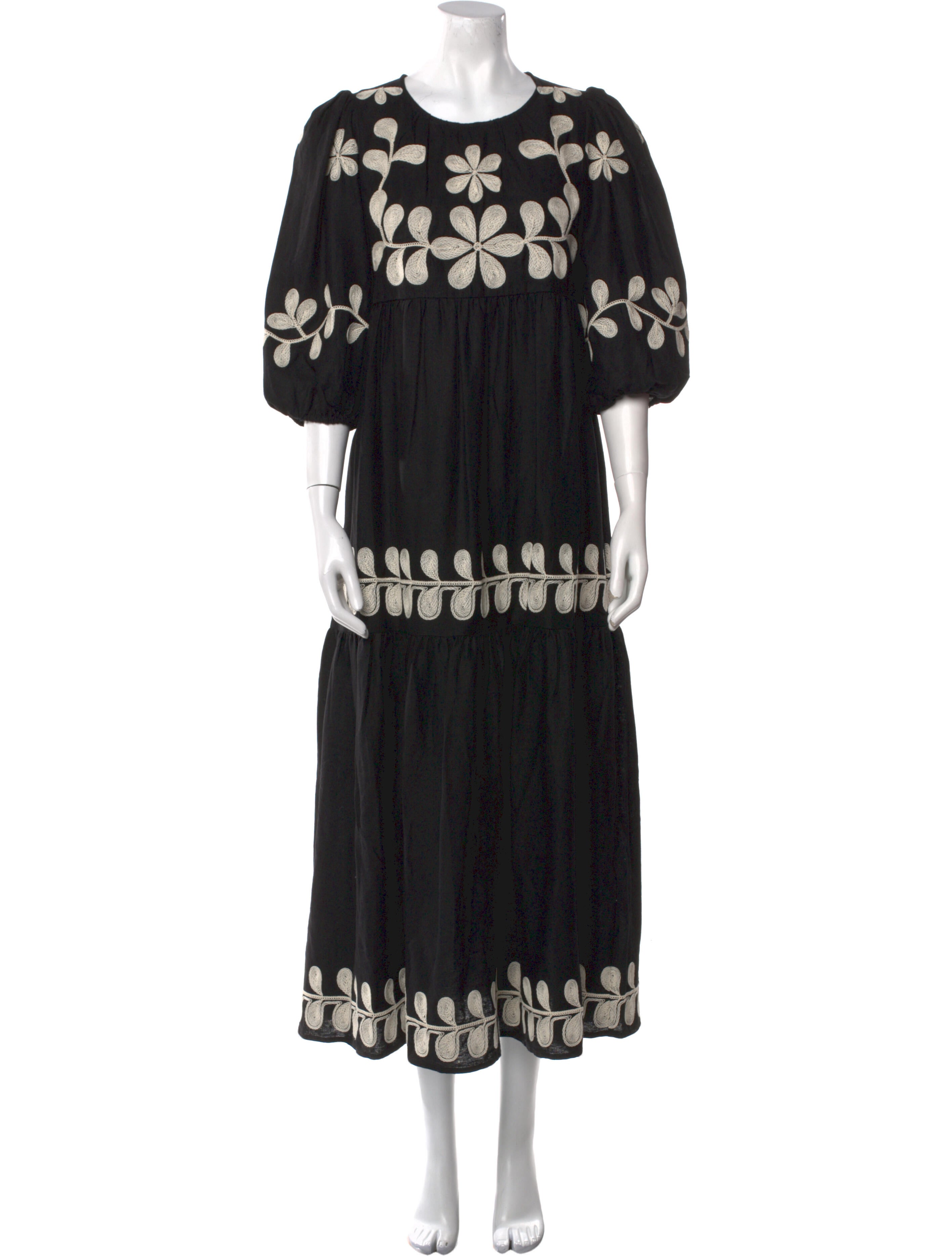 Caroline Constas Printed Long Dress w/ Tags