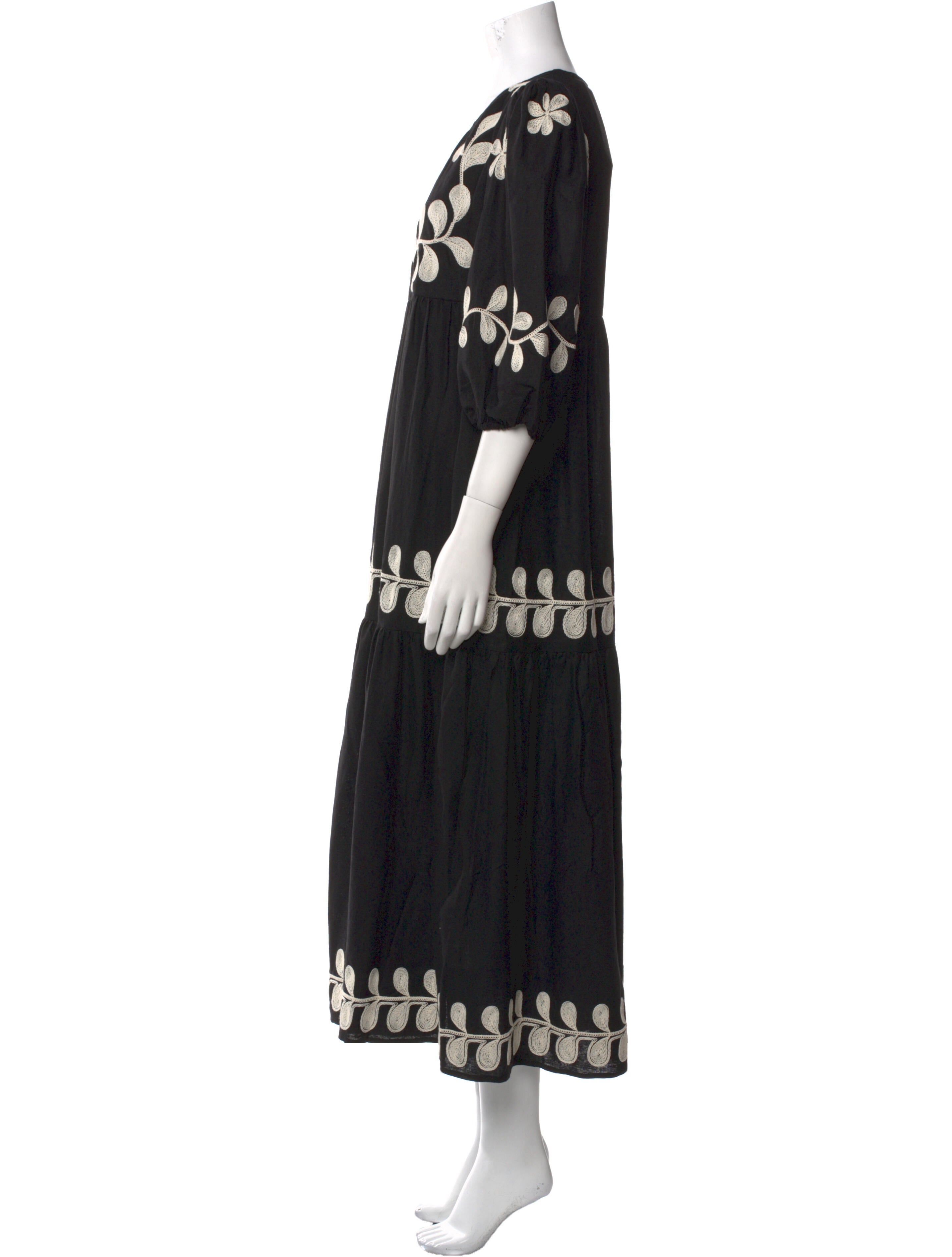 Caroline Constas Printed Long Dress w/ Tags