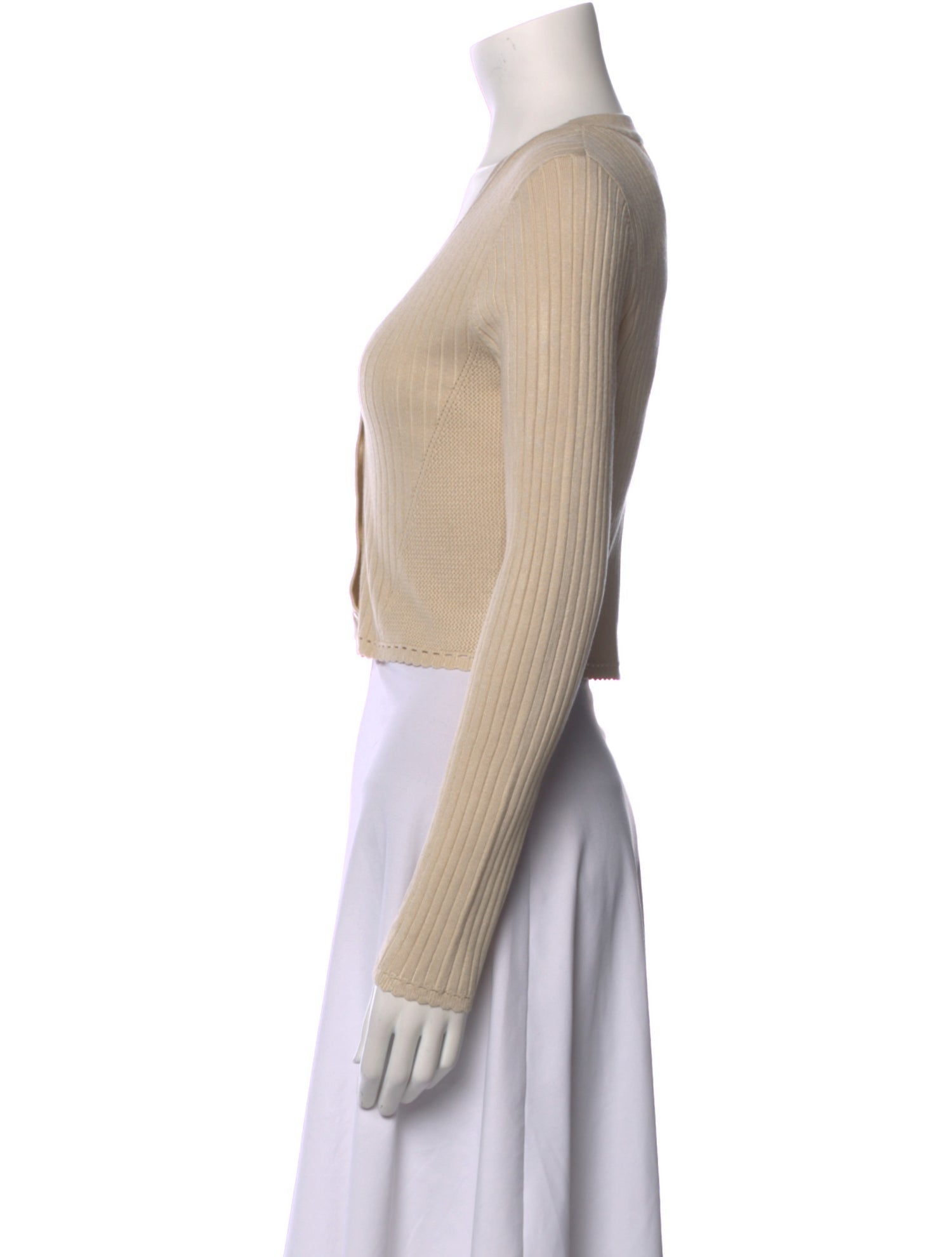 Caroline Constas Cashmere V-Neck Sweater w/ Tags