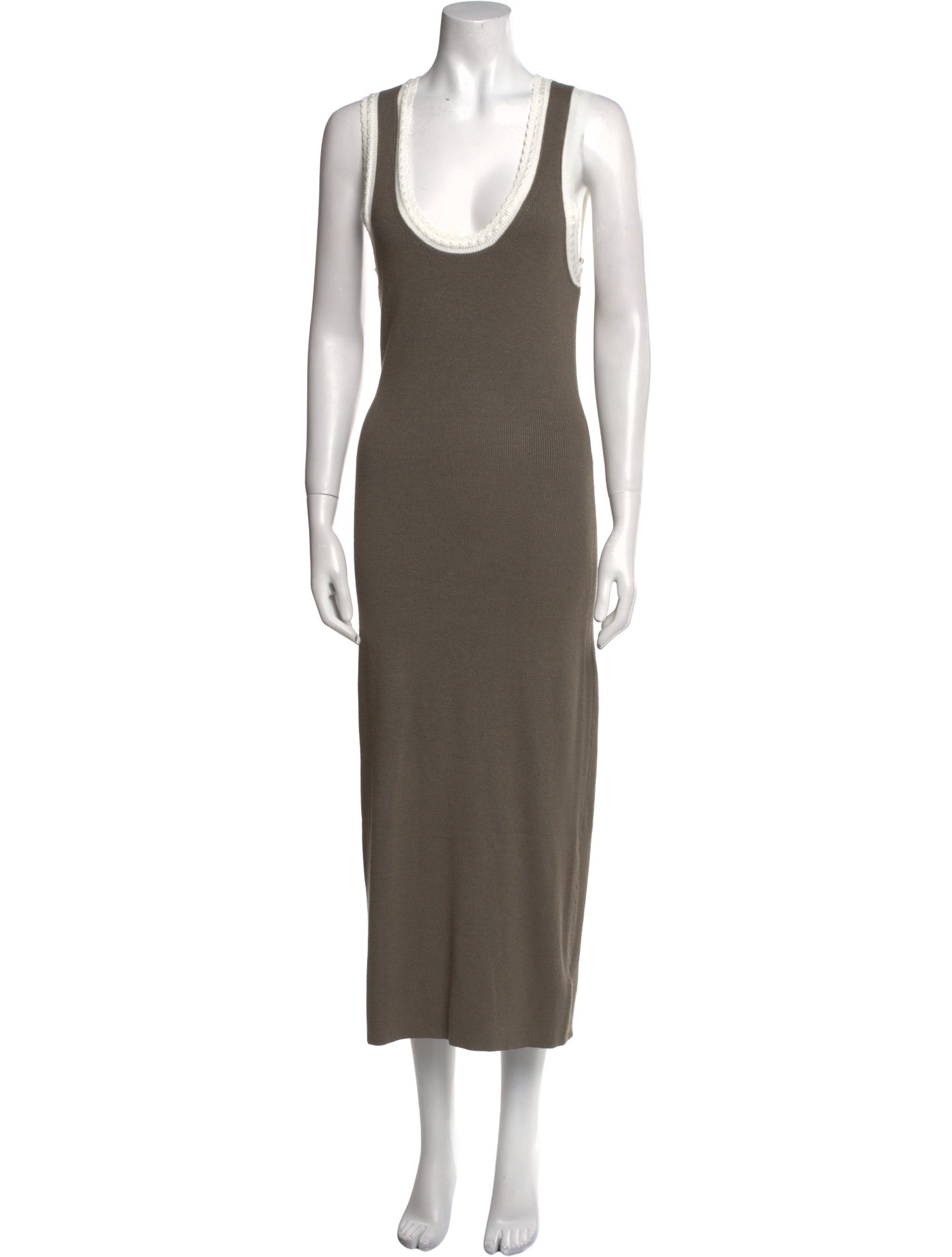 Caroline Constas Scoop Neck Long Dress w/ Tags