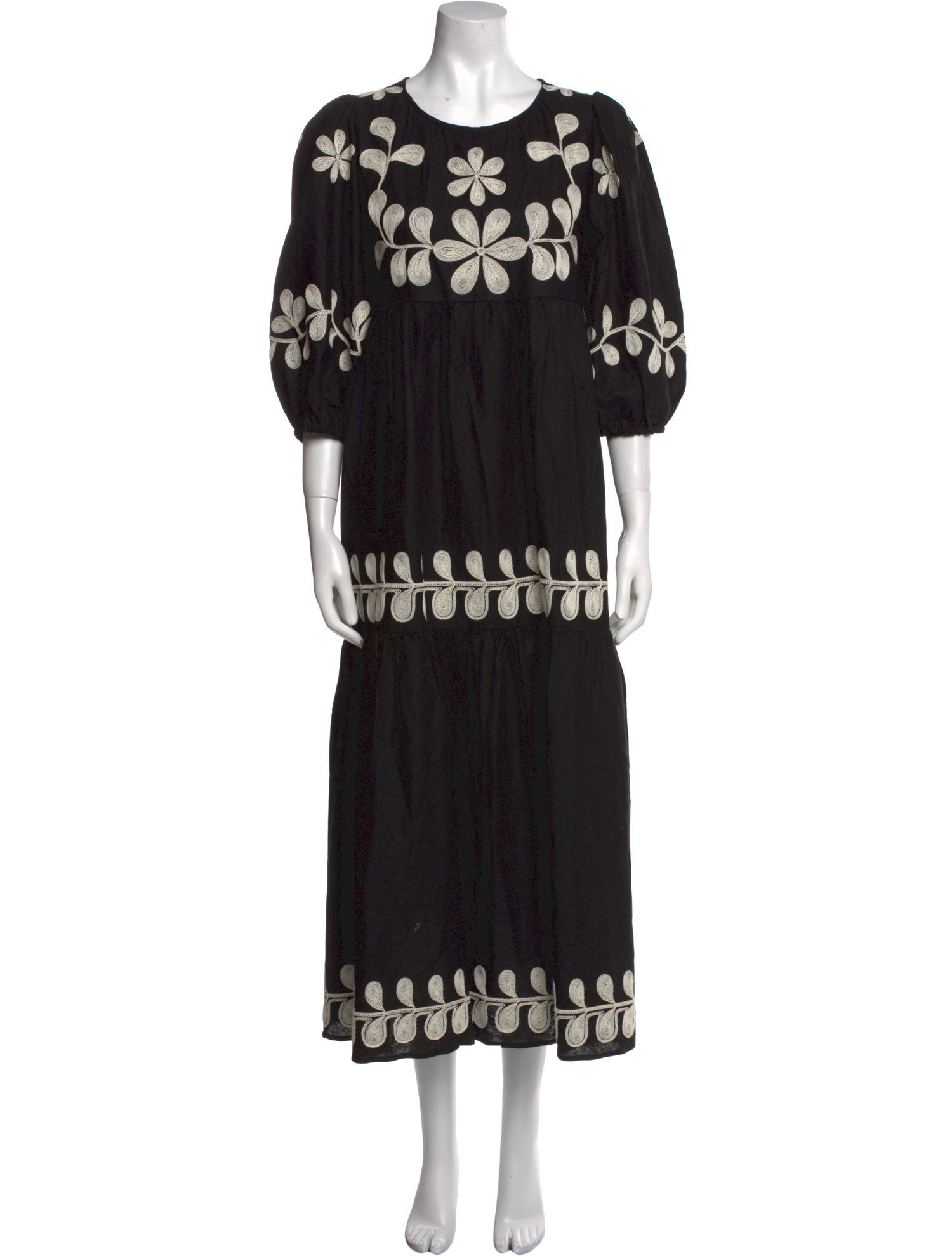 Caroline Constas Printed Long Dress