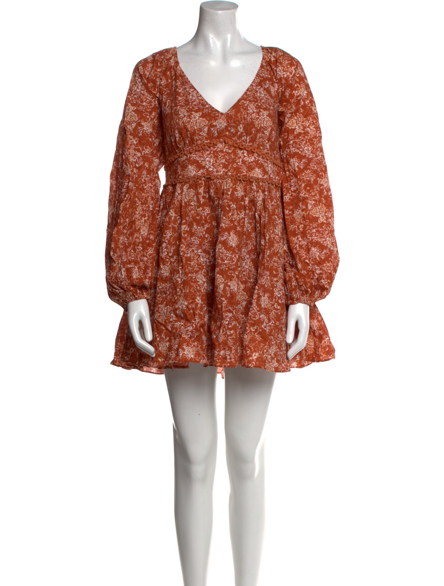 Caroline Constas Printed Mini Dress