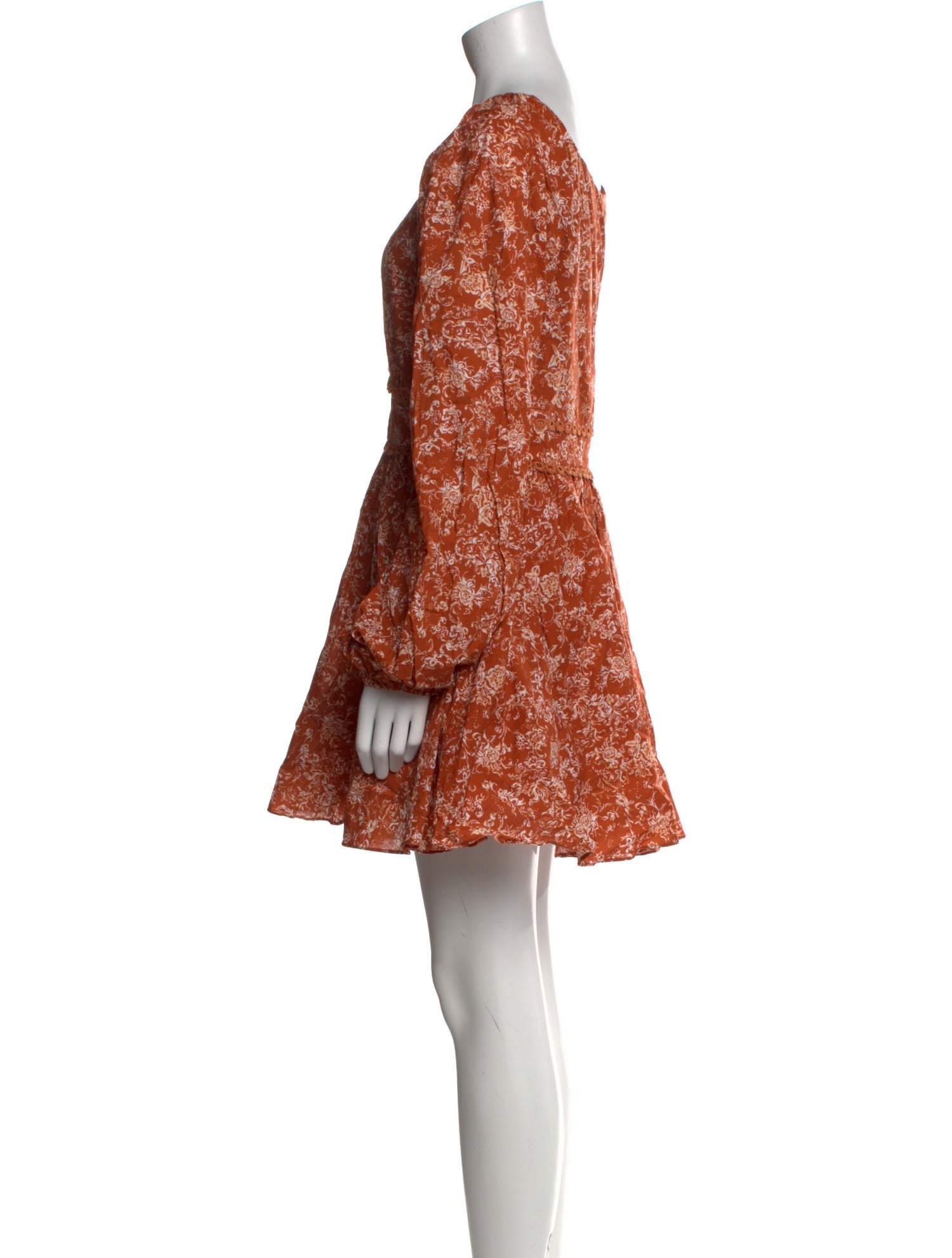 Caroline Constas Printed Mini Dress