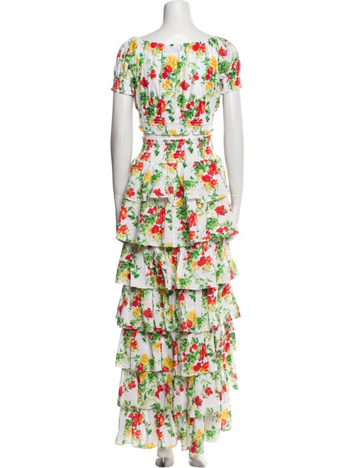 Caroline Constas Printed Skirt Set