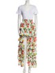 Caroline Constas Printed Skirt Set