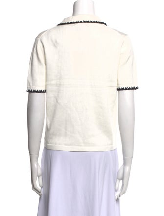 Caroline Constas Short Sleeve Polo