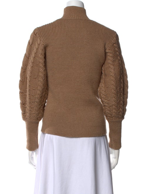 Caroline Constas Merino Wool Turtleneck Sweater