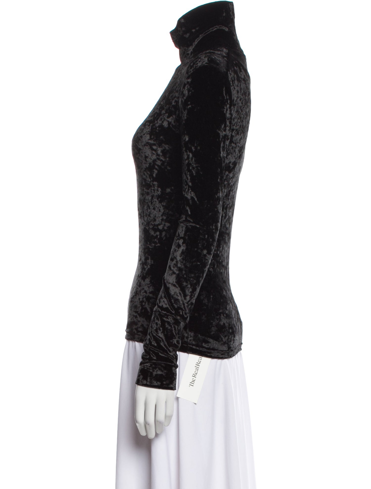 Caroline Constas Turtleneck Long Sleeve Top